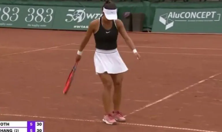 "She made trouble for herself": Sad response from Hungarian qualifier Toth amid Shuai Zhang incident