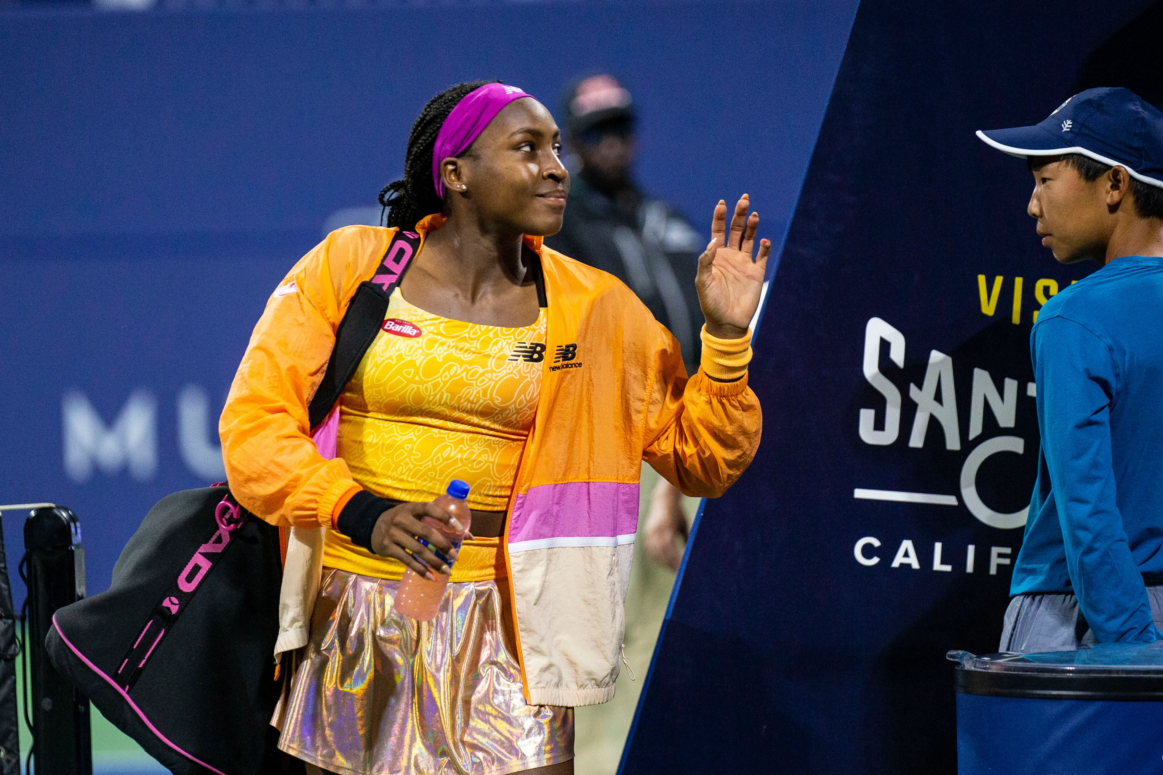 (VIDEO) "Doktor Coco": Süßer Moment, als Gauff über den Fan spricht, der während ihres Matches bei den DC Open krank wurde