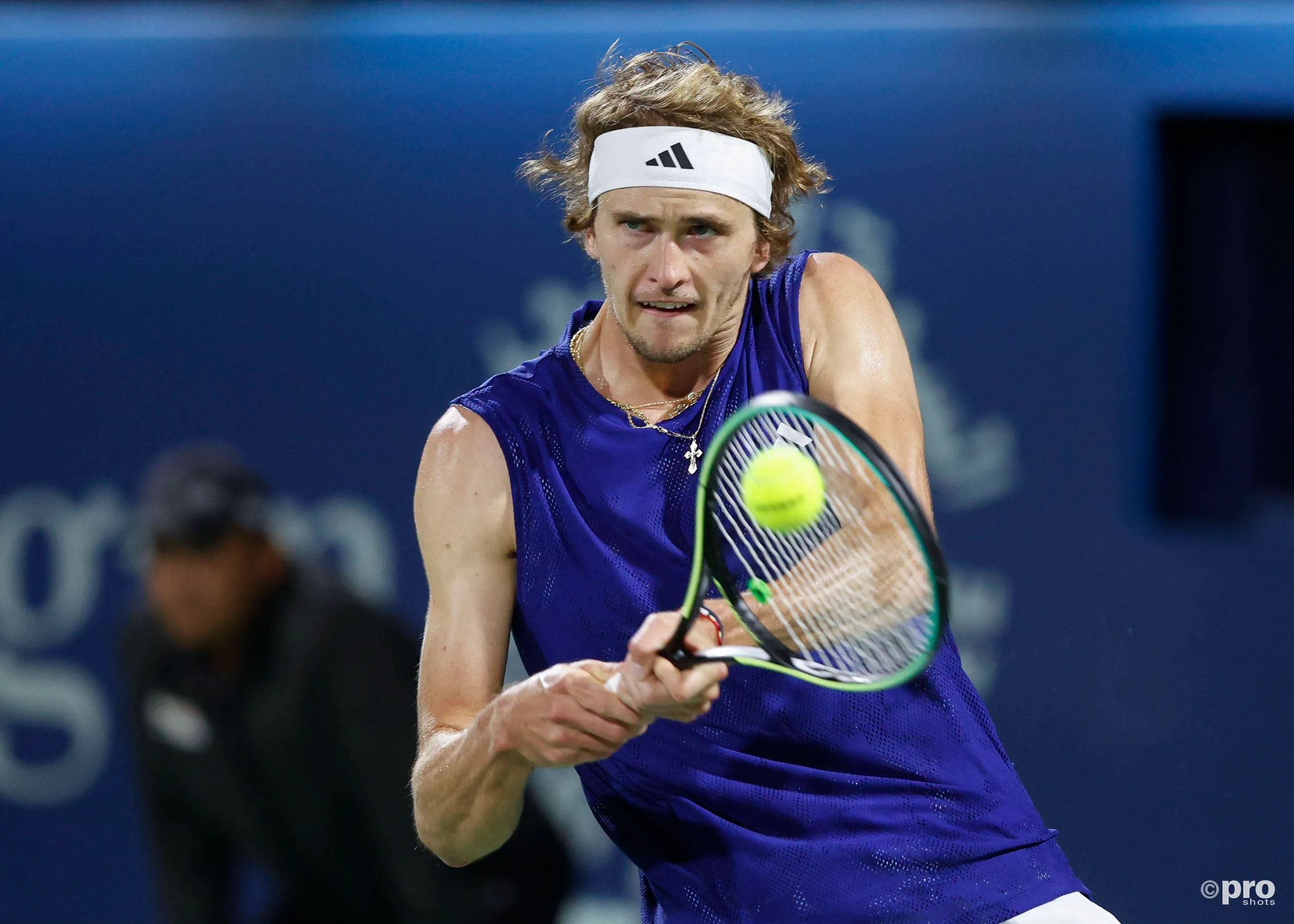 Alexander Zverev setzt sich in der ersten Runde der US Open gegen Vukic durch