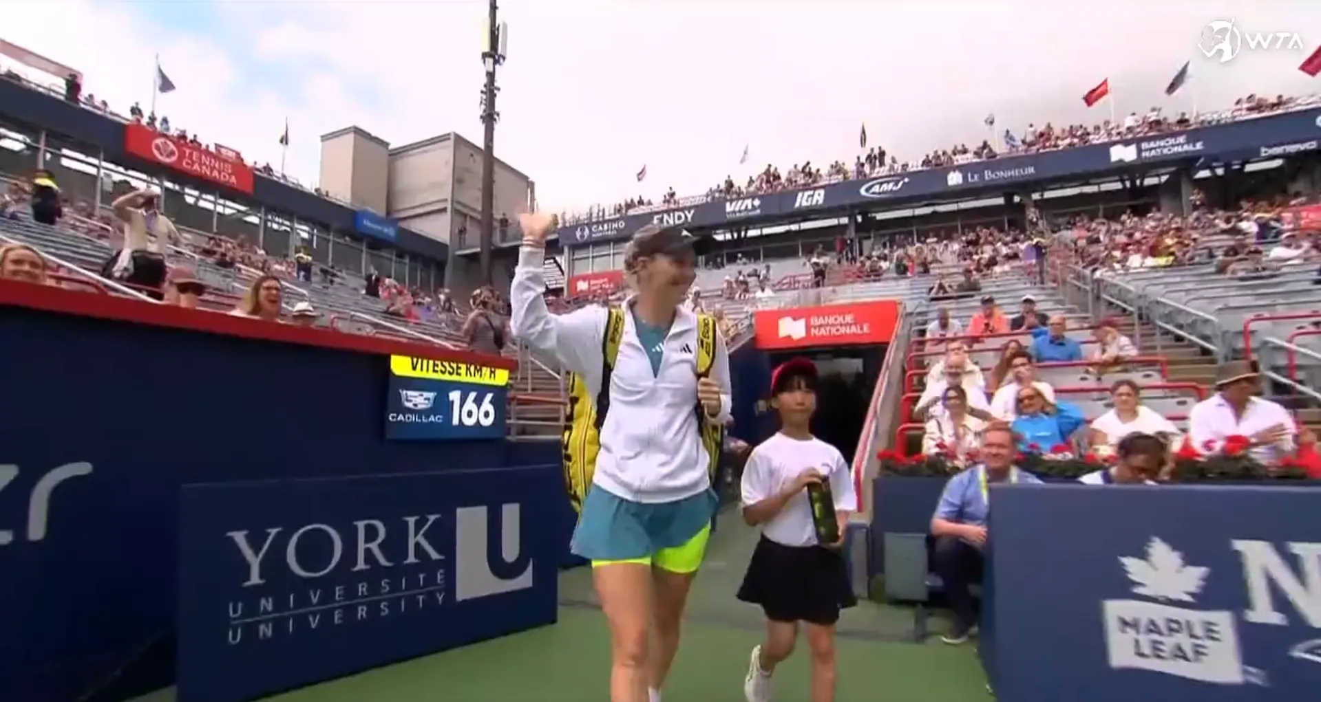 Caroline Wozniacki, acerca del equlibrio entre la maternidad y el tenis: "Tengo el mejor trabajo del mundo"
