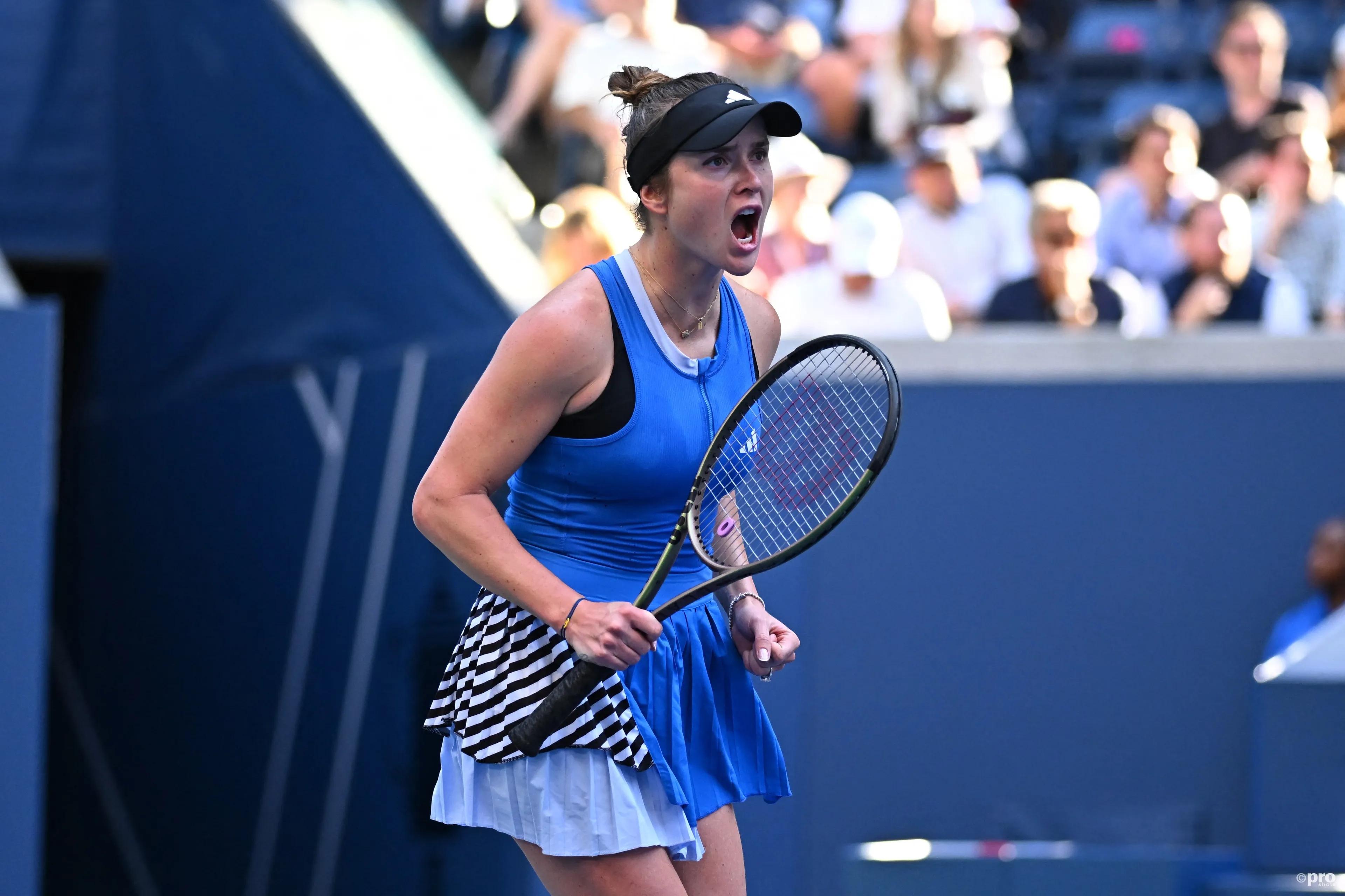 Elina Svitolina elogia su duelo ante Emma Raducanu al compararlo con ganar a Iga Swiatek en Wimbledon: "El nivel fue realmente alto"