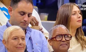 "Oh you have a lot of nerve even sitting in her presence": Navratilova awkwardly sits a row away from Sharapova at US Open final after GOAT jibe