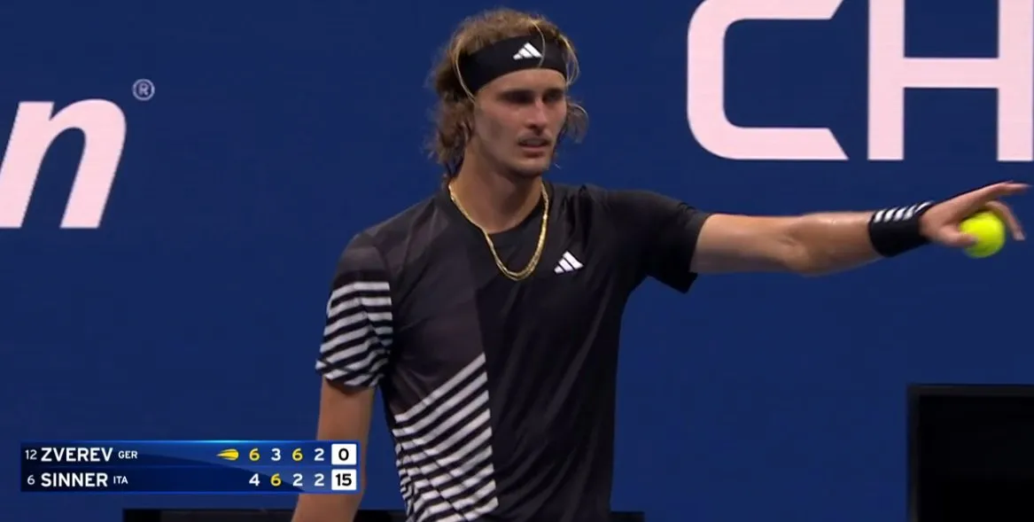 (VIDEO) Zverev-Sinner epic turns into embarrassment as fan kicked out for shouting 'the most famous Hitler phrase in history'