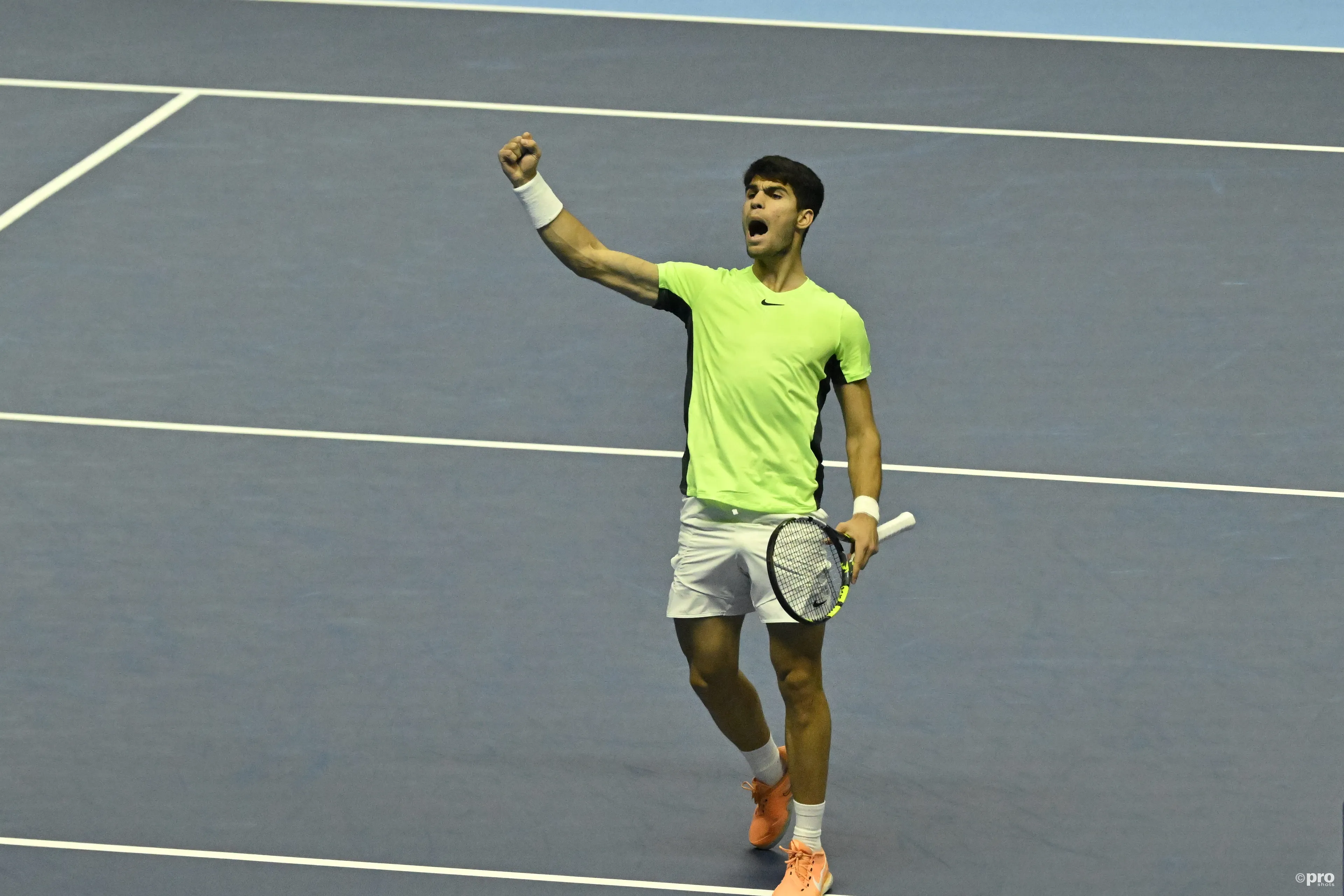 Carlos Alcaraz und Roberto Bautista brillierten beim Carlos Alcaraz Cup mit dem Sieg der Weltnummer 2