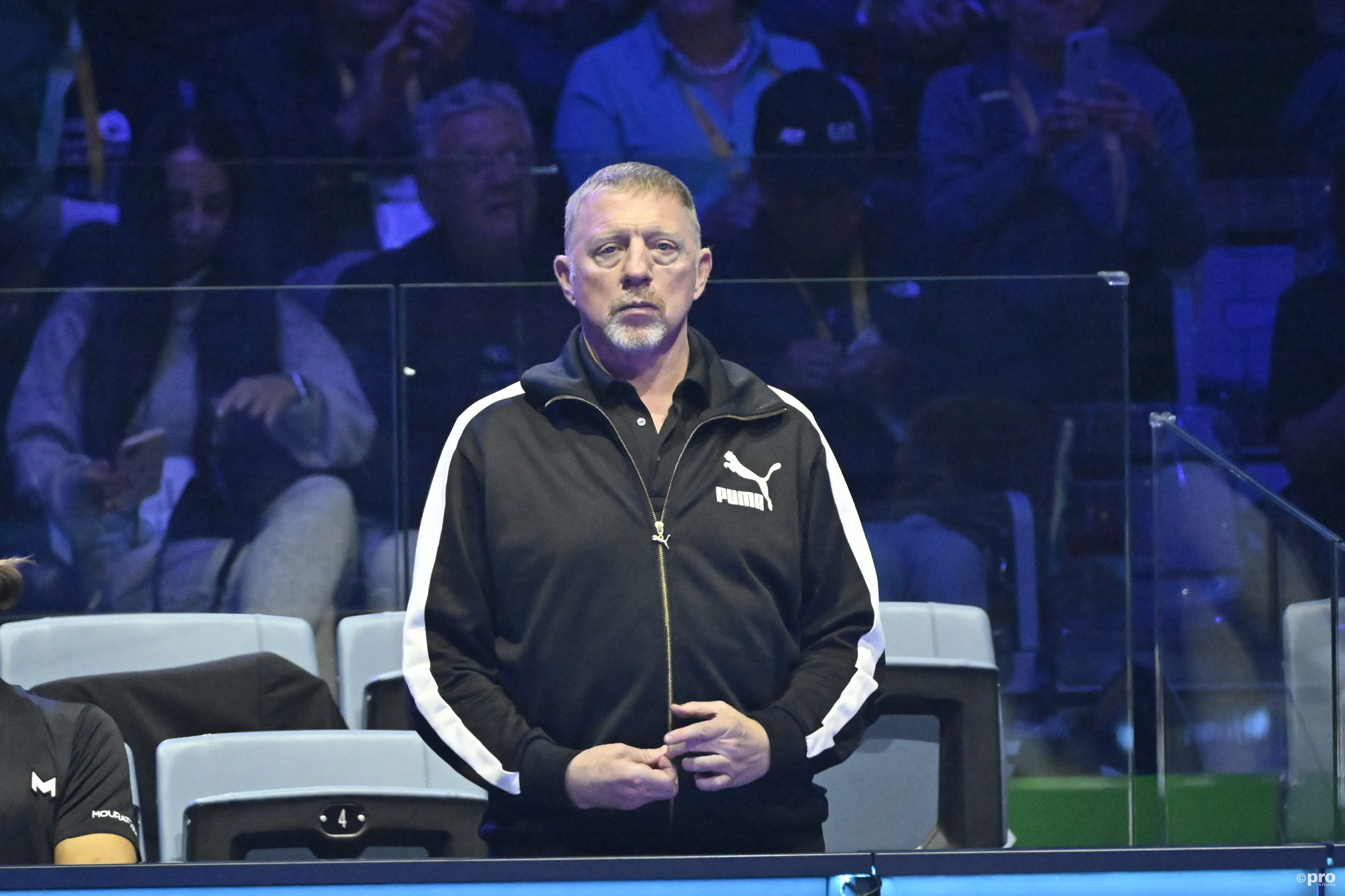 Holger Rune erhält nach der Niederlage gegen Cazaux auf Eurosport Kommentare und Analysen zu seinem Spiel von seinem Trainer Boris Becker
