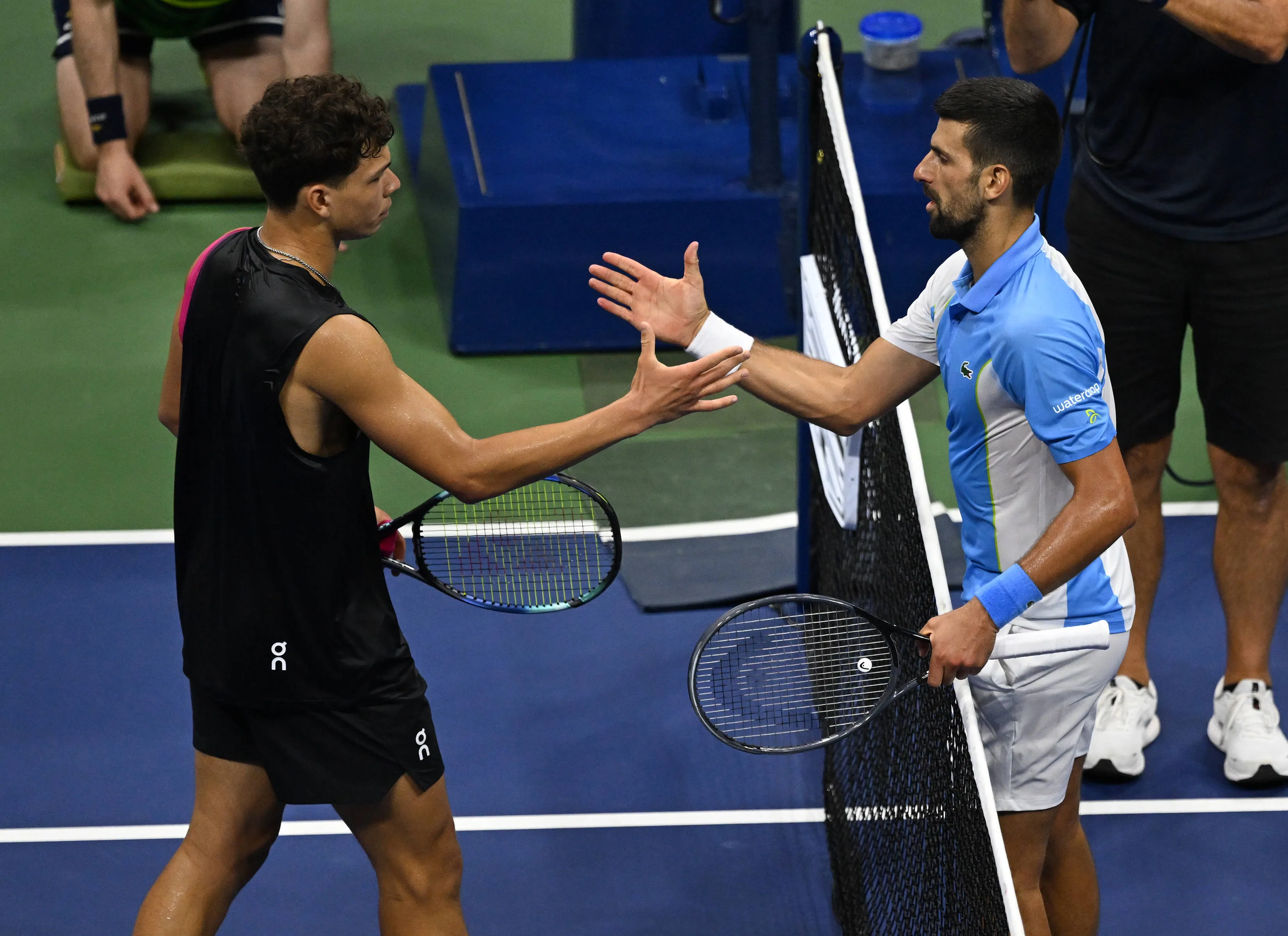 Ben Shelton pasa de Novak Djokovic tras criticar su comportamiento en el US Open: "He dicho todo lo que tenía que decir, ahora estamos en Australia"