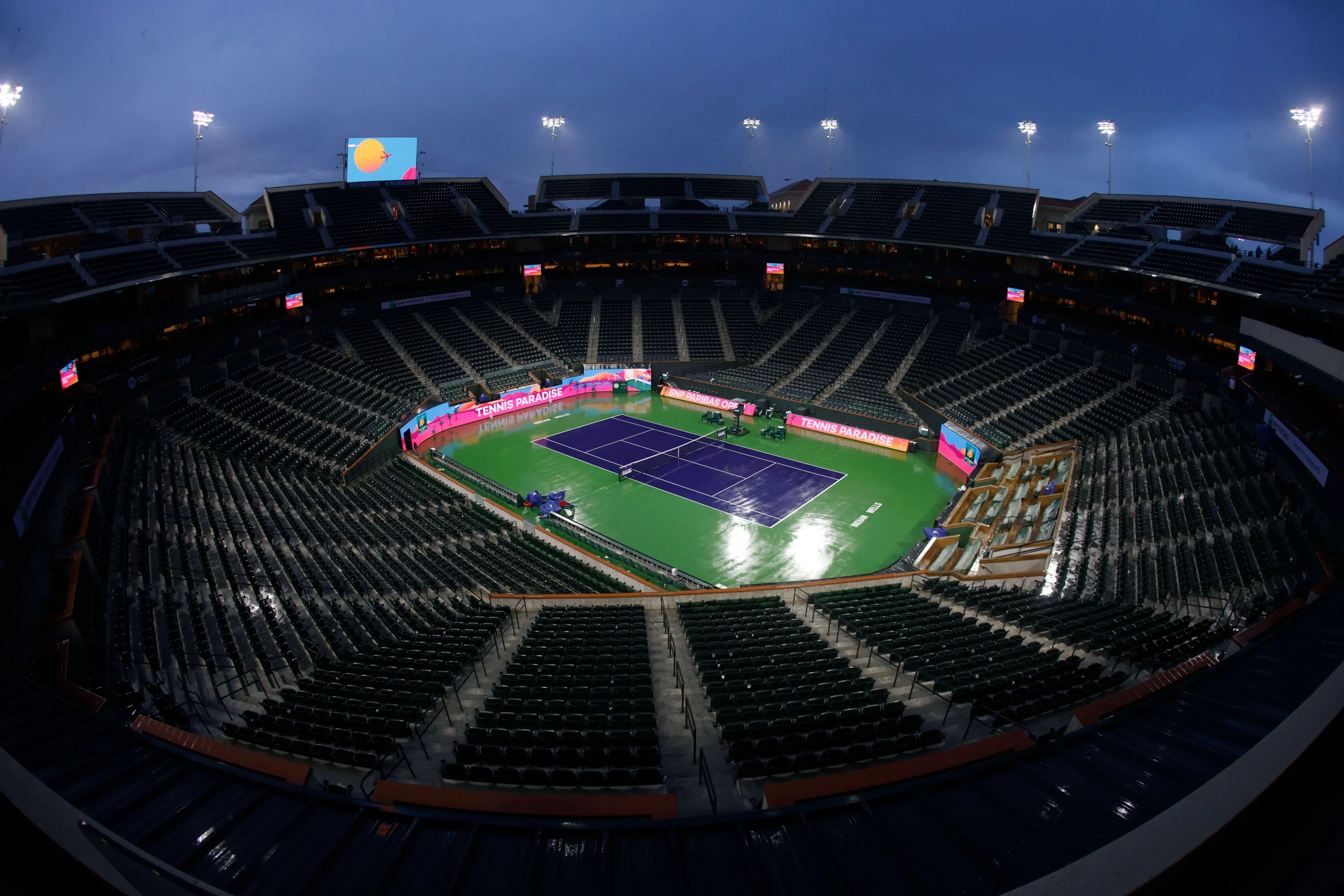 Tournament Centre Indian Wells Open 2025: Schedule, results, Prize Money and TV Guide