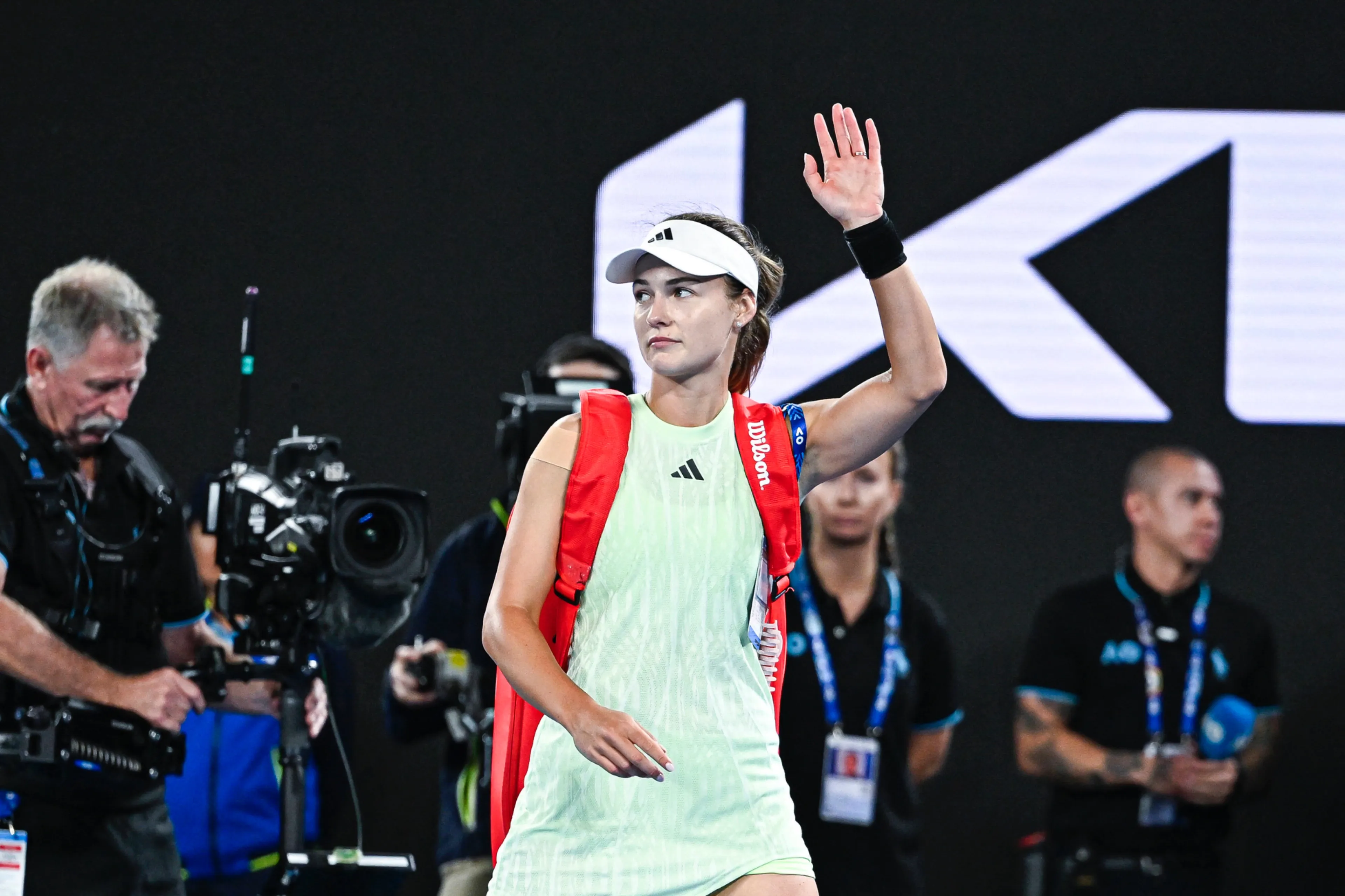 Verletzungspech kehrt für Anna KALINSKAYA zurück und sie bestätigt den Grund für den Rücktritt vor dem Match gegen Maria SAKKARI
