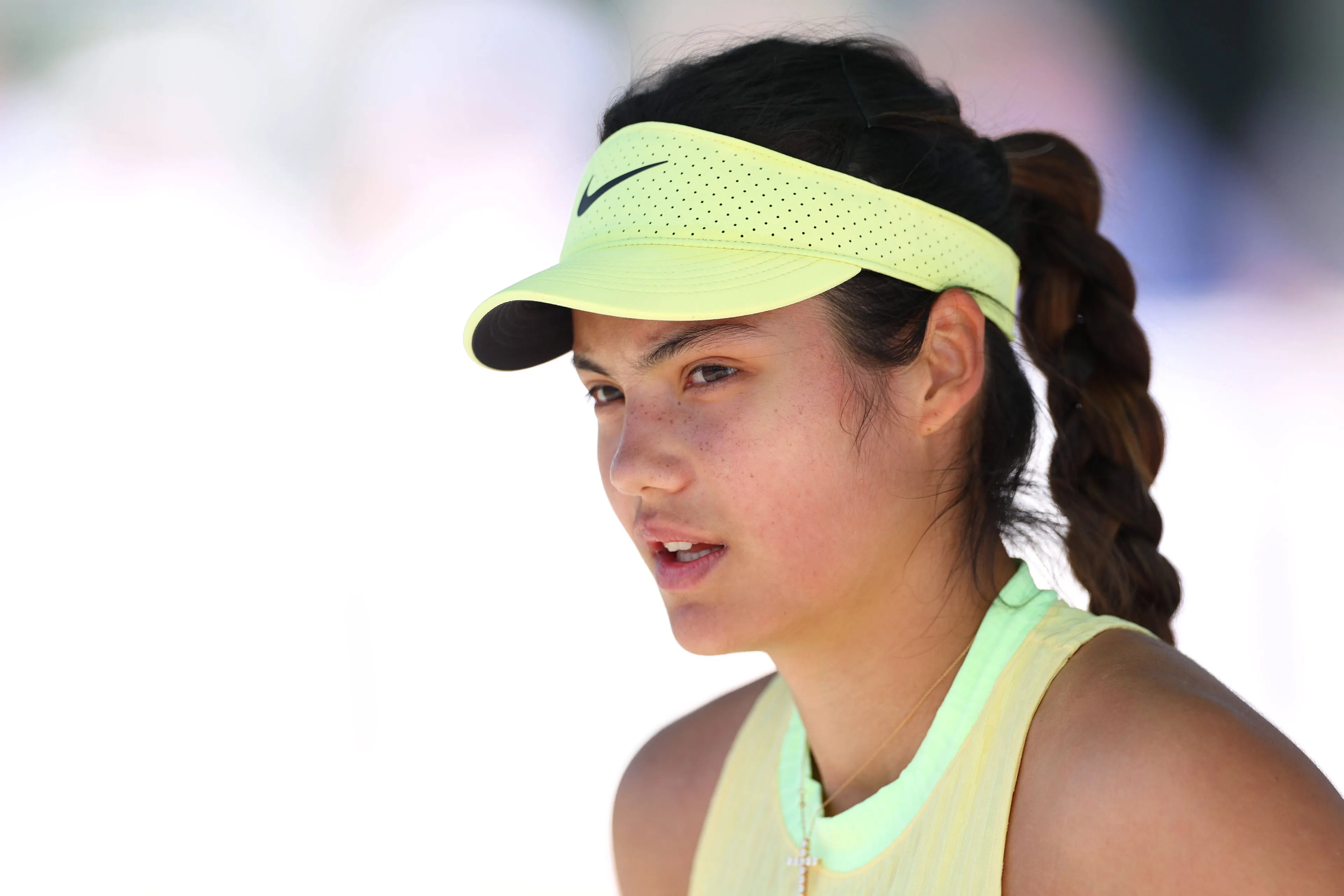 Emma RADUCANU through to third round at Indian Wells as Dayana YASTREMSKA retires in tears