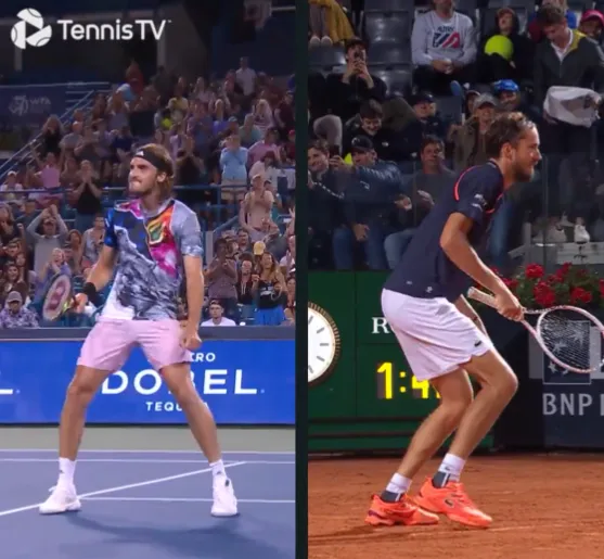 "Die Leute erwarten immer noch Hass zwischen uns": Stefanos Tsitsipas beendet Fehde mit Daniil Medvedev nach Trainingseinheit