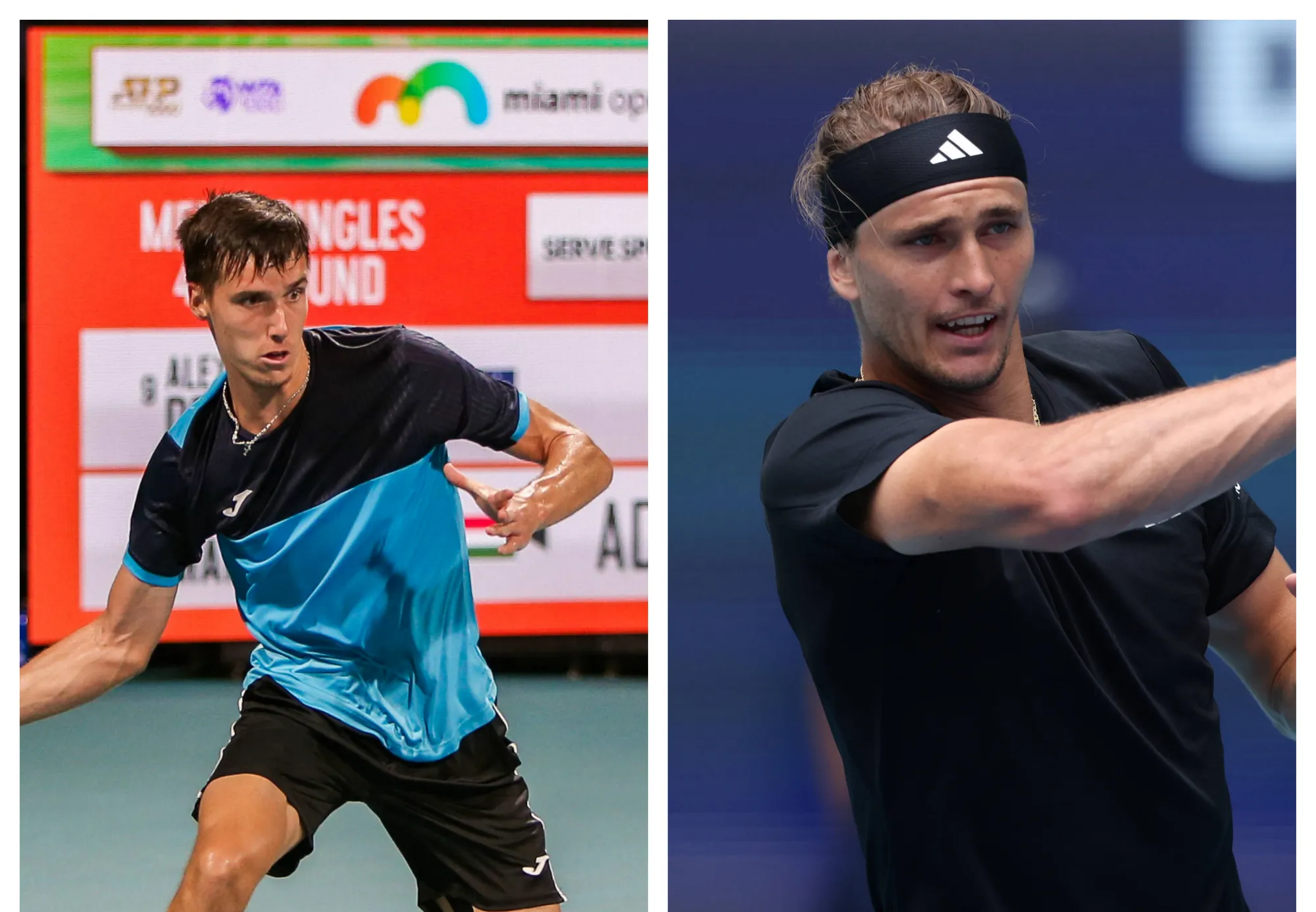 ANTEVISÃO DOS JOGOS dos Quartos de Final Masculinos do Open de Miami 2024: Alexander ZVEREV frente ao surpreendente Fabian MAROZSAN
