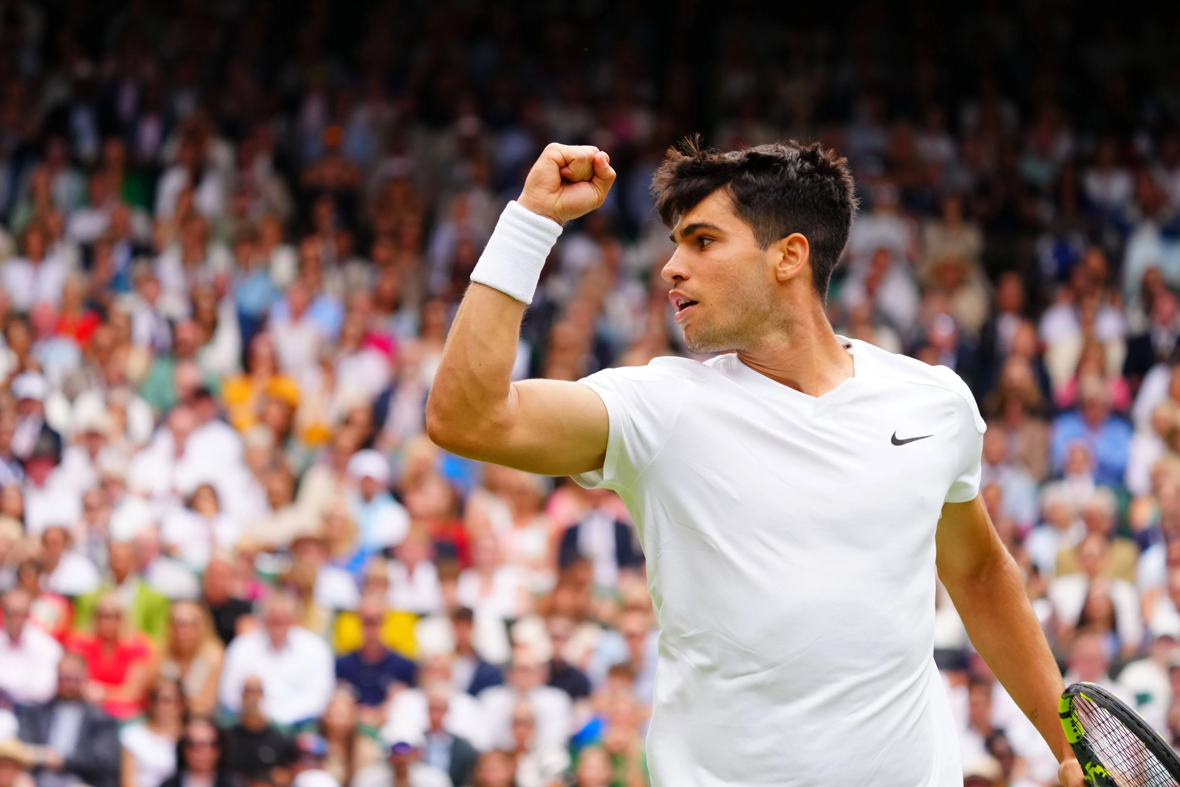 Carlos Alcaraz erreicht die 3. Runde von Wimbledon 2024 nach Sieg über Aleksandar Vukic
