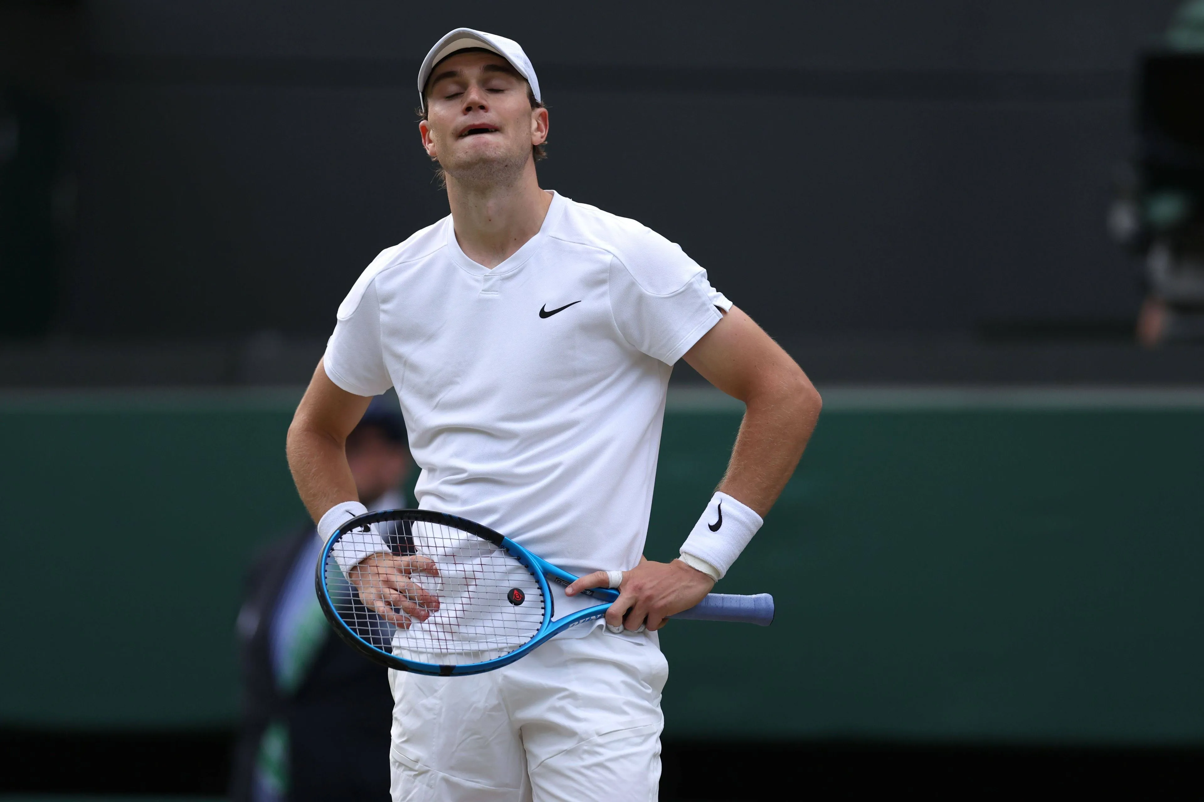 Jack Drapers Spiel bei den Vienna Open wird von einem Lieferjungen unterbrochen