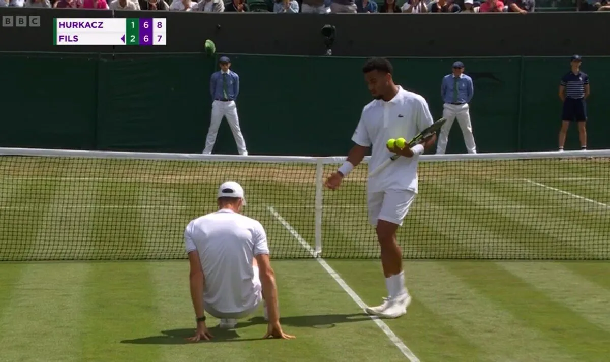 Arthur Fils' spectacular display of sportsmanship at Wimbledon amidst Hubert Hurkacz tragedy