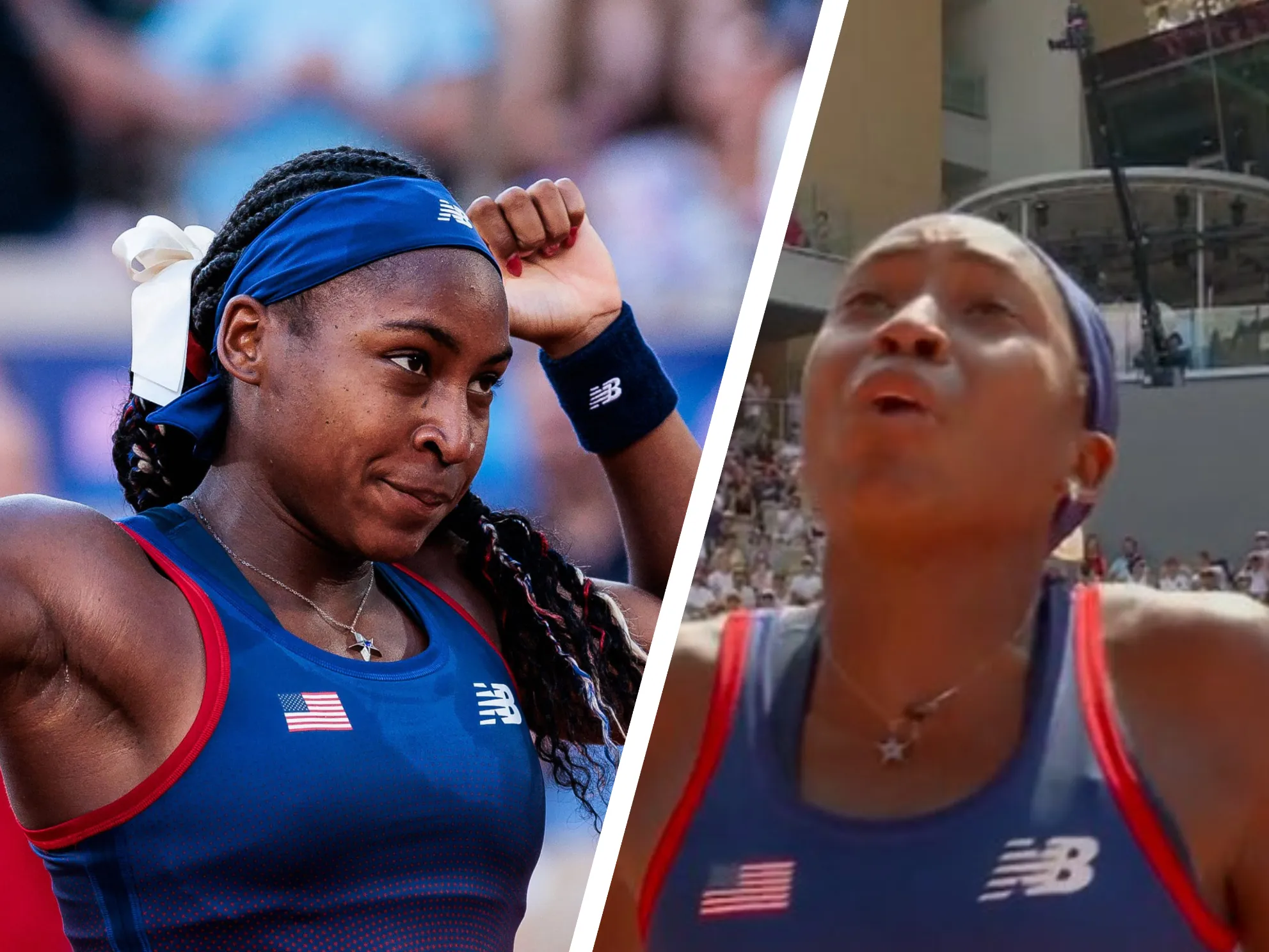 Olympic drama unfolds as Vekic's break of serve leaves Gauff in tears