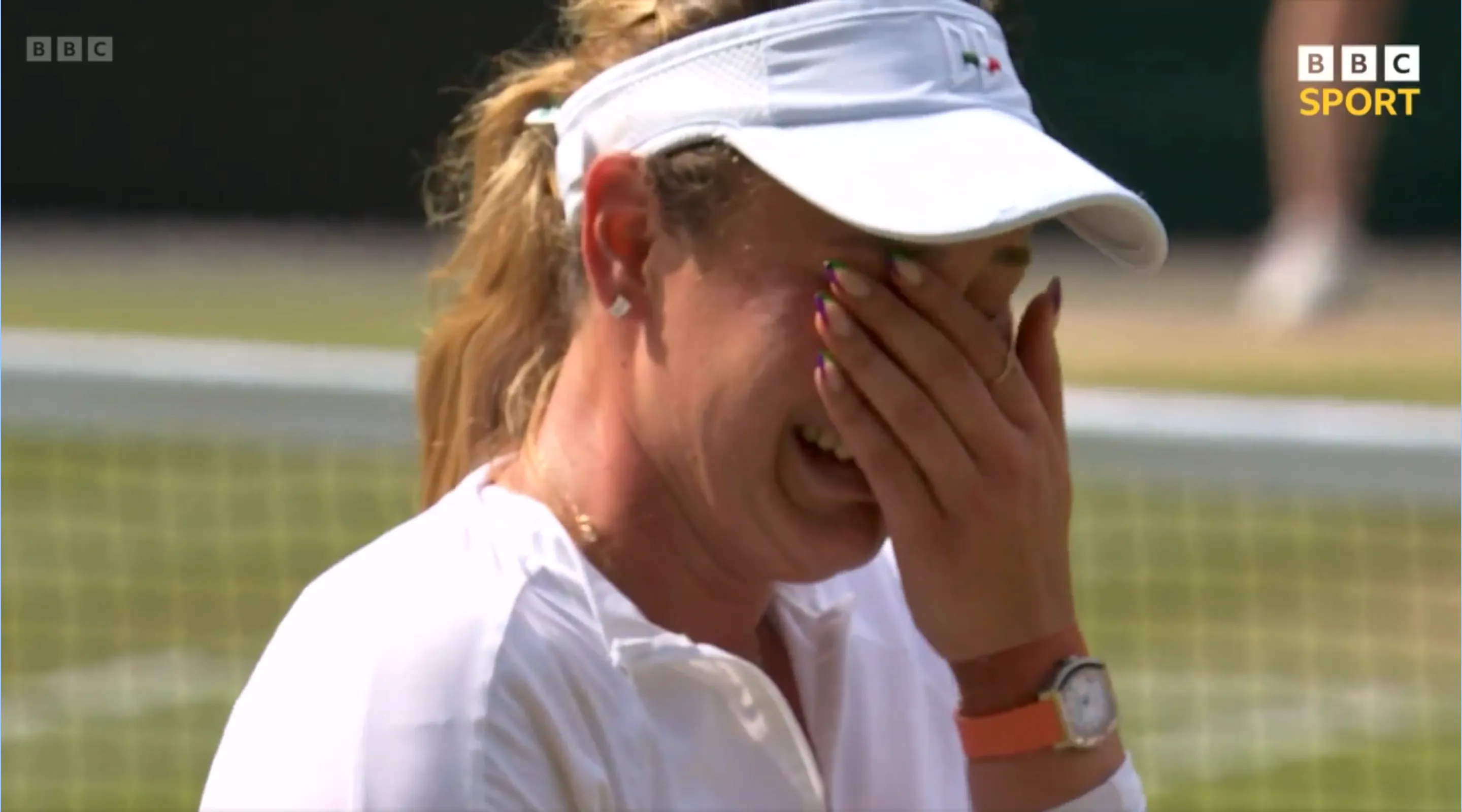 Emotional gebrochene Donna Vekic weint nach Wimbledon-Halbfinale in Strömen