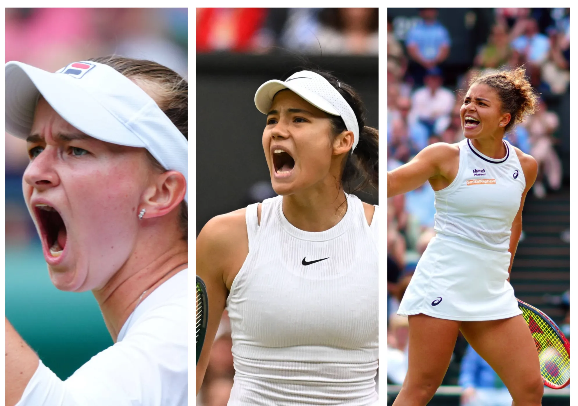 WTA Gewinnerinnen und Verliererinnen Wimbledon 2024 - Krejcikova, Raducanu, Paolini und Swiatek