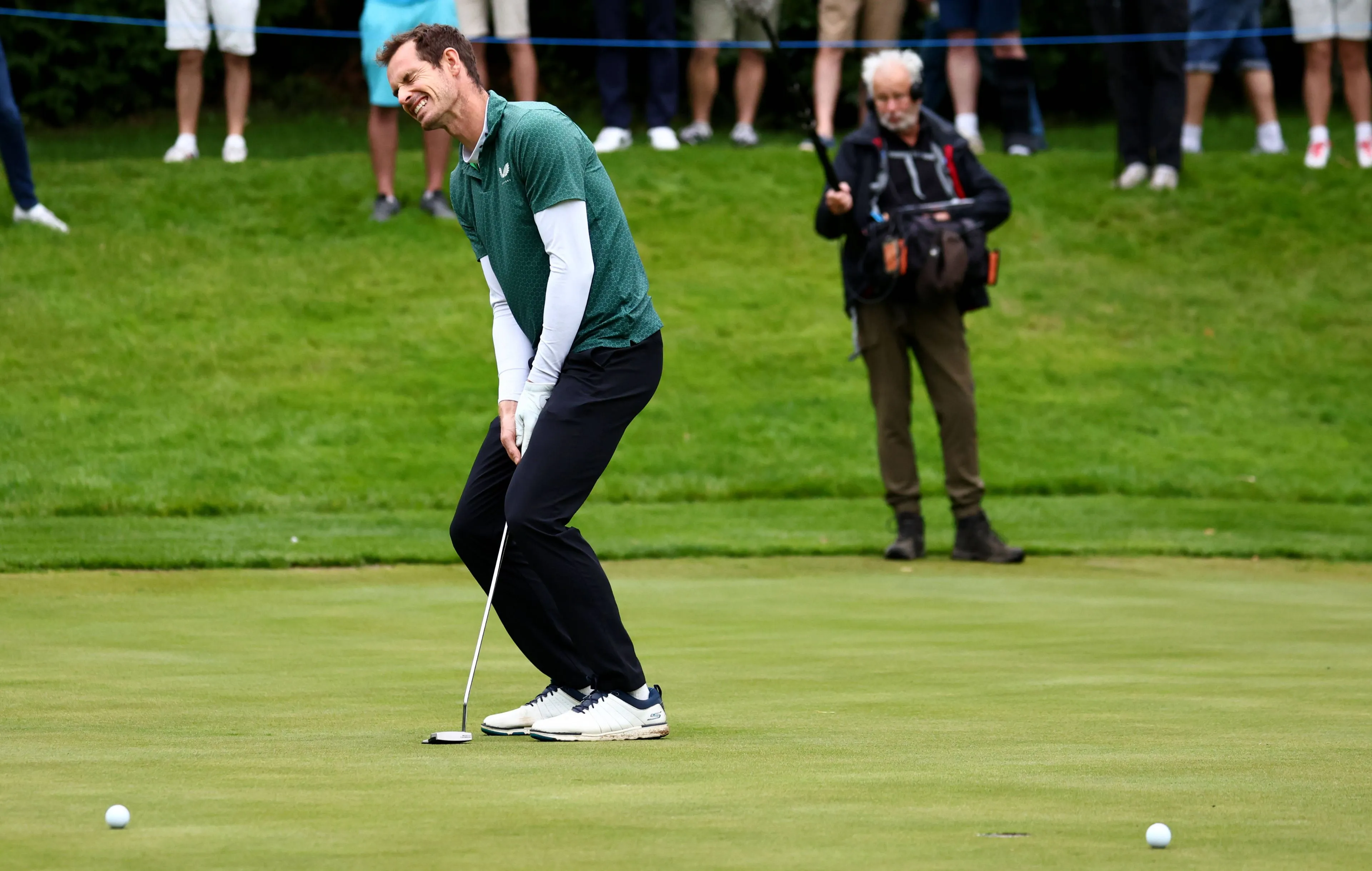 Andy Murray glänzt beim PGA Championship Pro-Am mit Robert MacIntyre