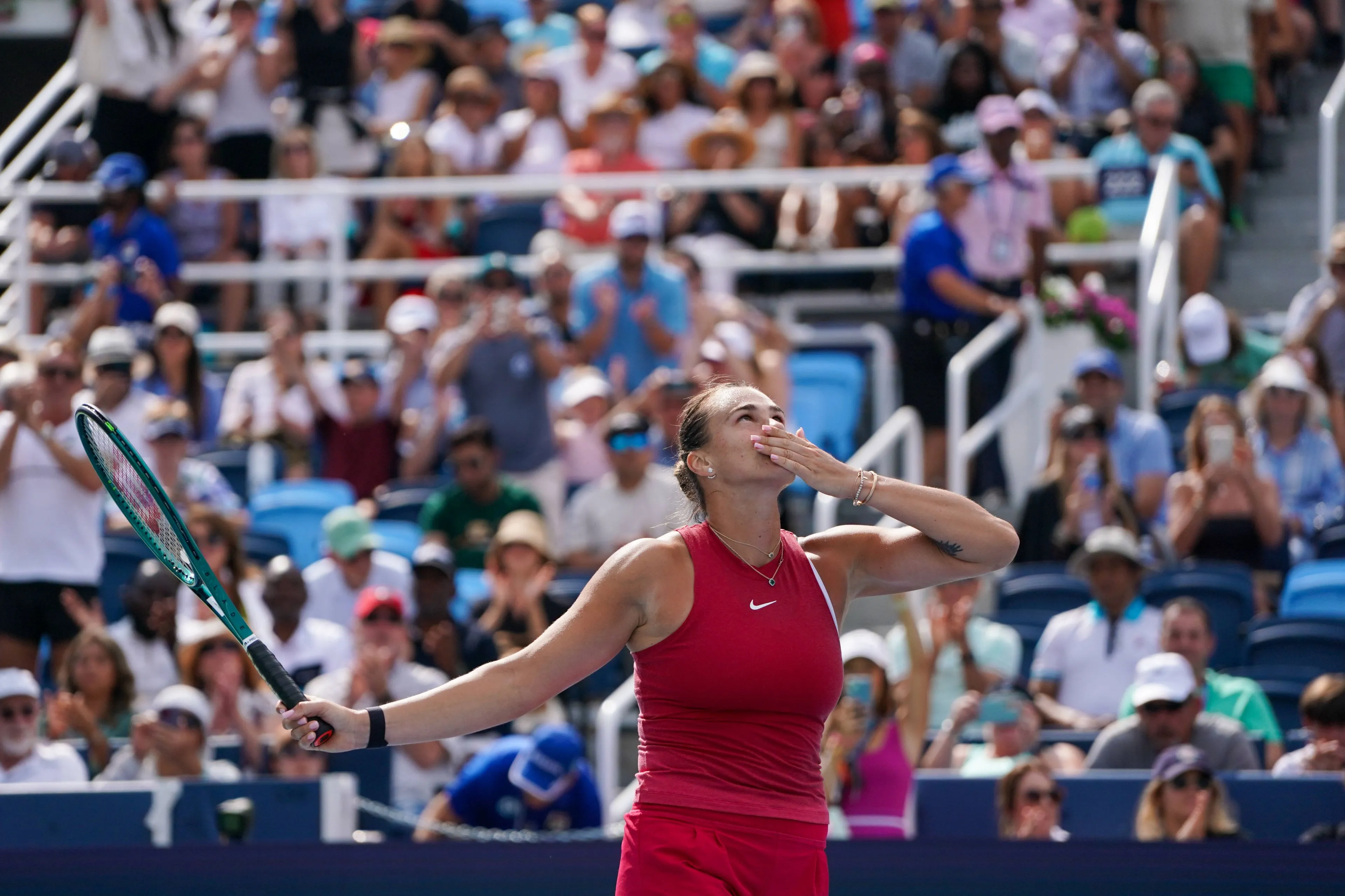 Aryna Sabalenka vence con clase a Emma Navarro y es la primer finalista del US Open 2024