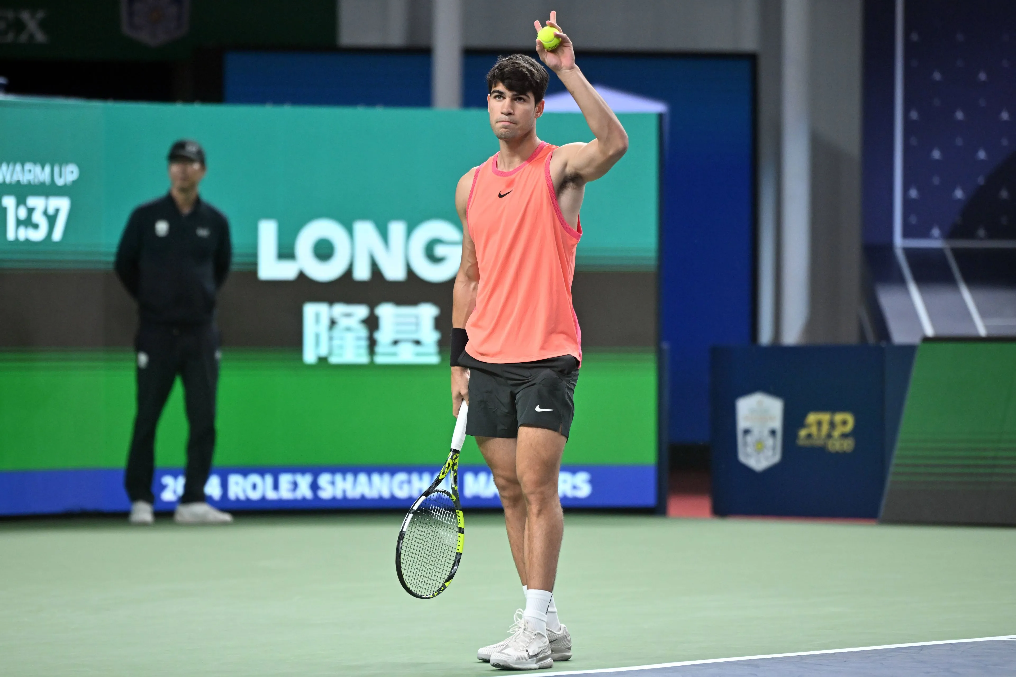 Horario y dónde seguir TV y online el debut de Carlos Alcaraz en el Masters de Paris 2024