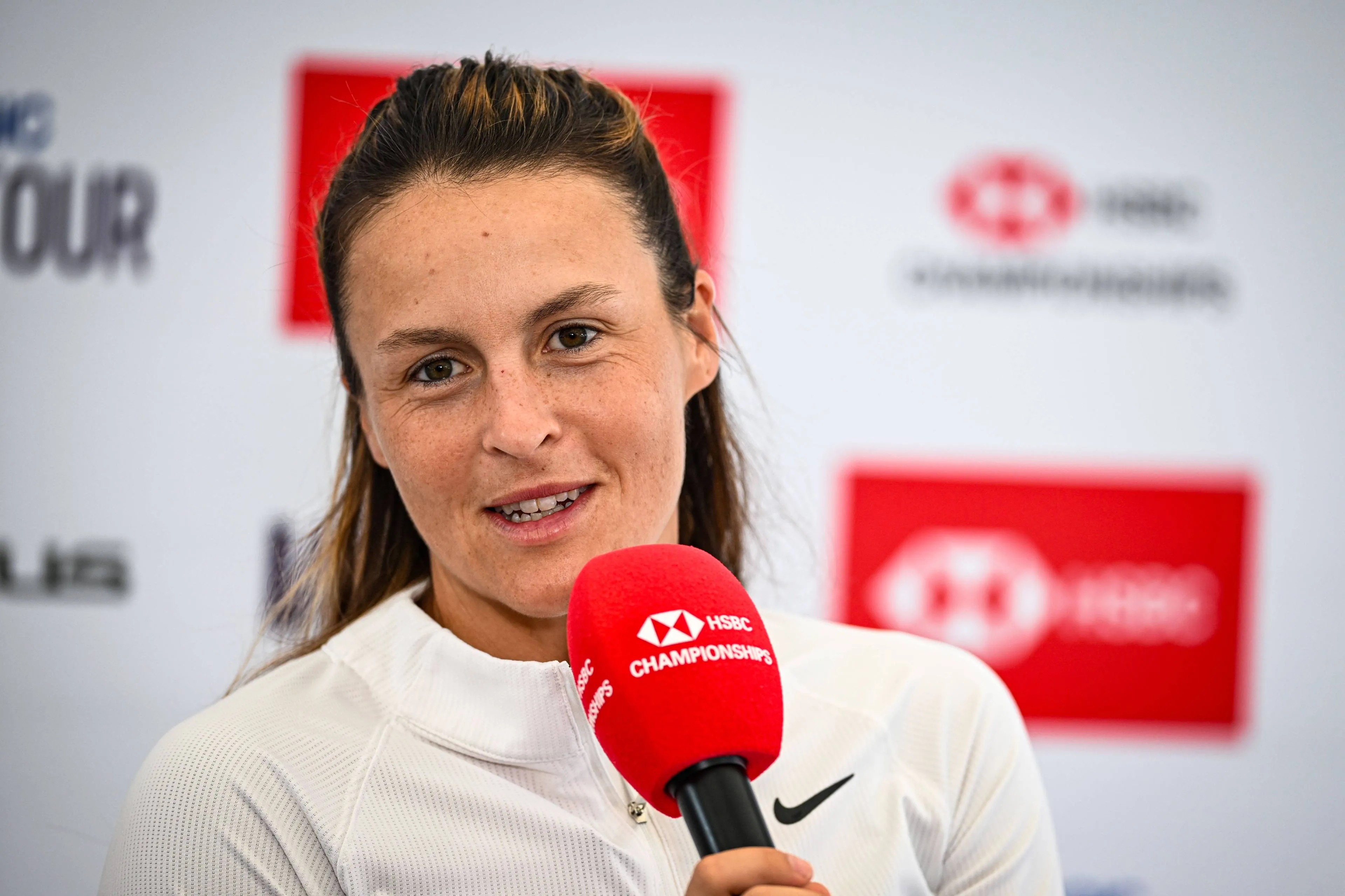 Tatjana Maria in a press conference&nbsp;
