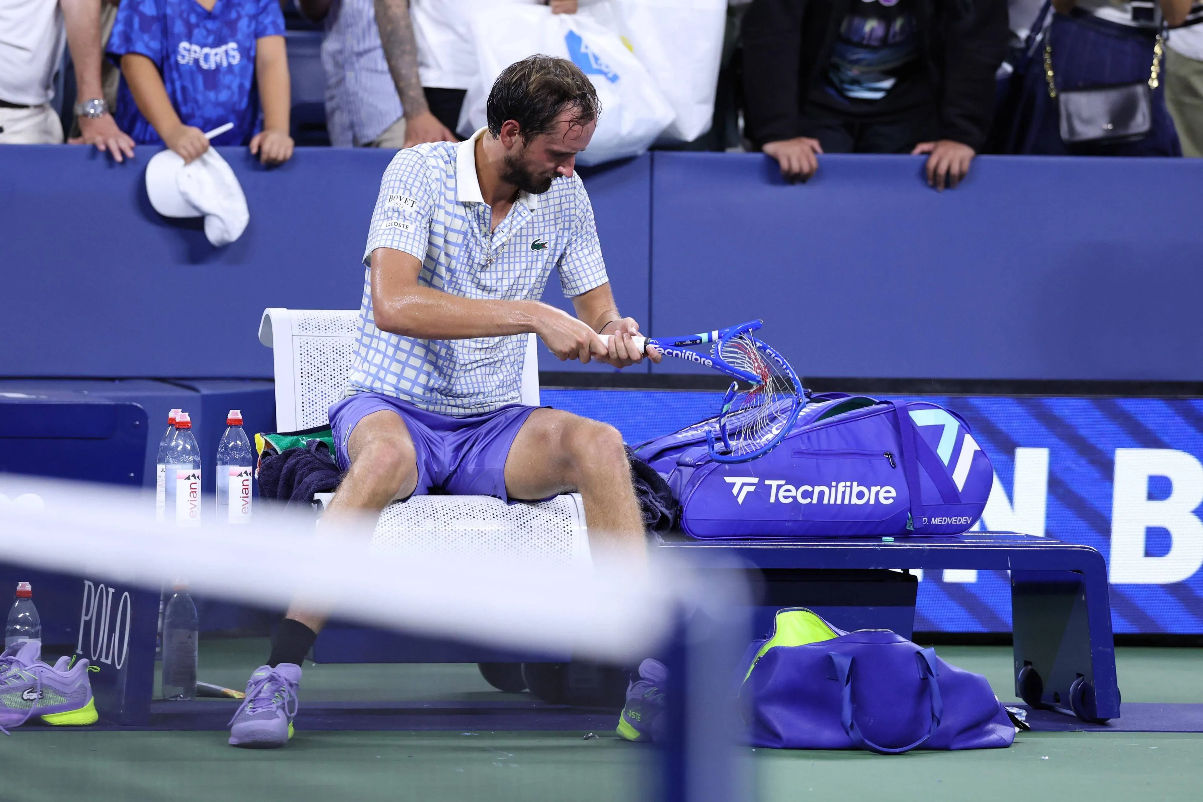 "A public meltdown": Daniil Medvedev's US Open antics heavily criticised including by Boris Becker