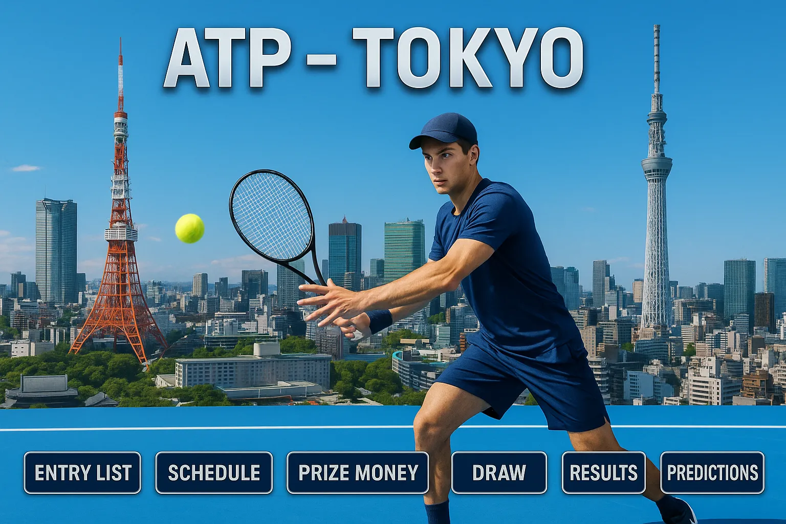 Japan Open ATP 2025: Results, Entry List, Schedule of play, Prize Money, Draw and Predictions