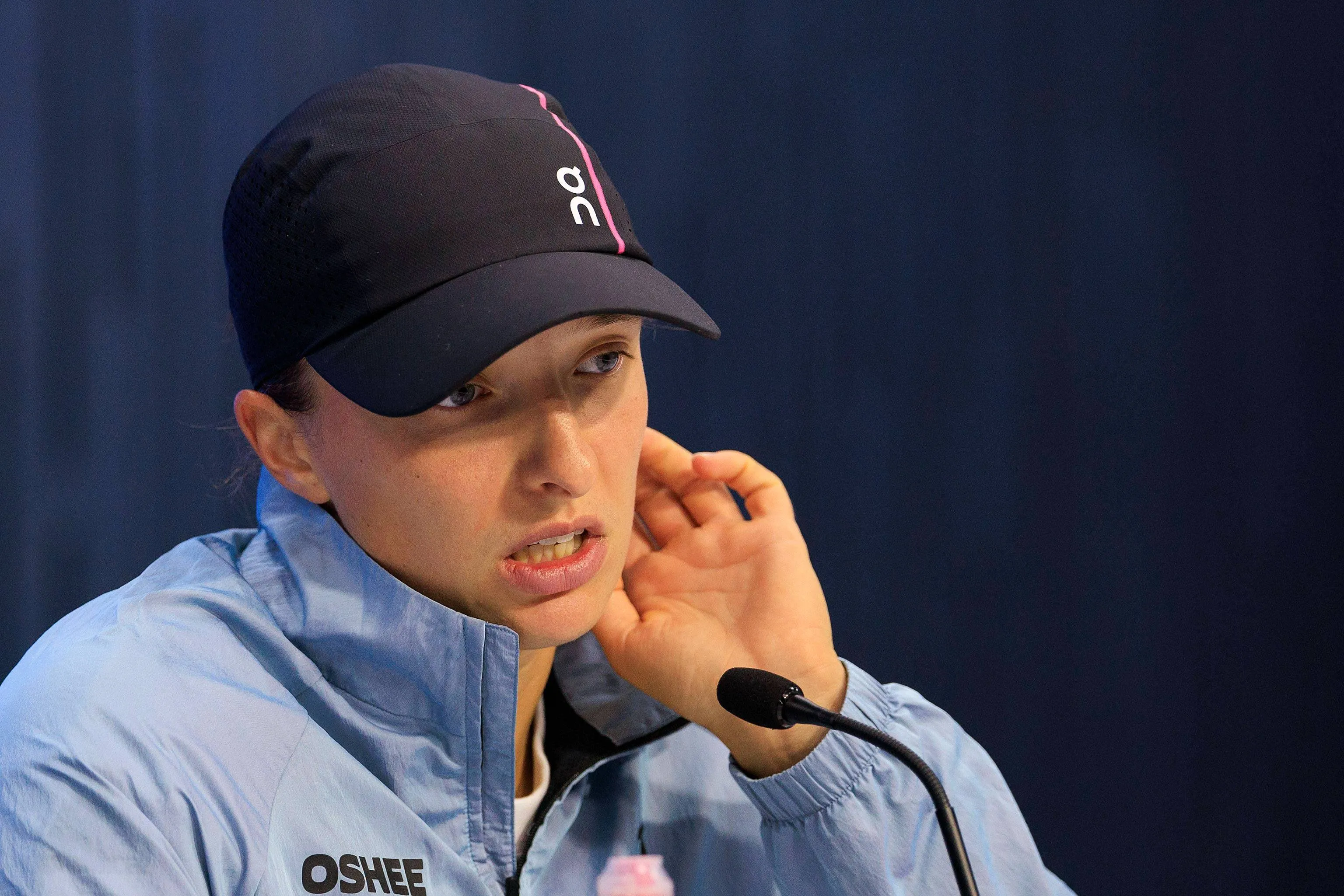 Iga Swiatek after losing at US Open.