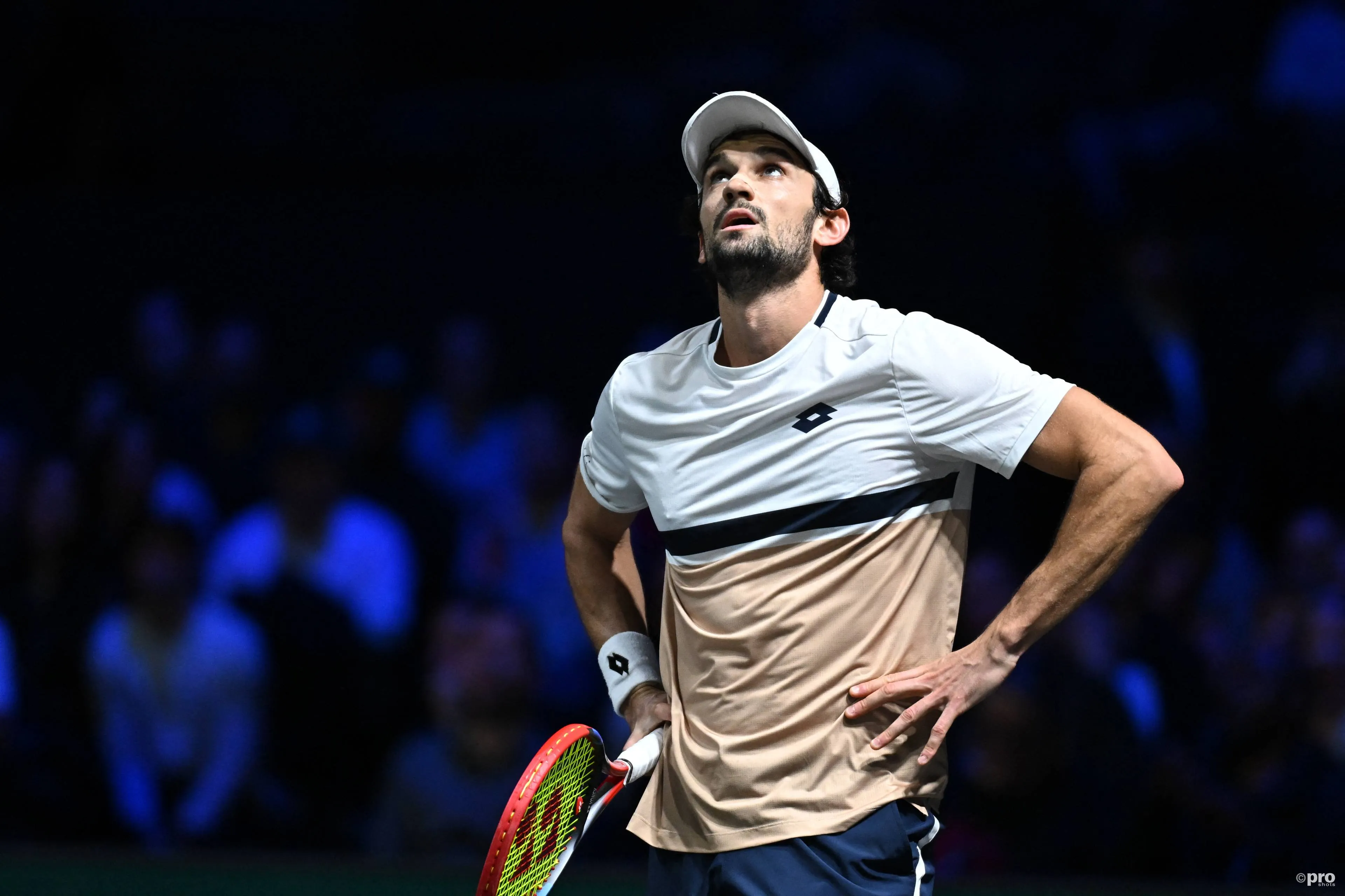 Valentin Vacherot at Paris Masters.