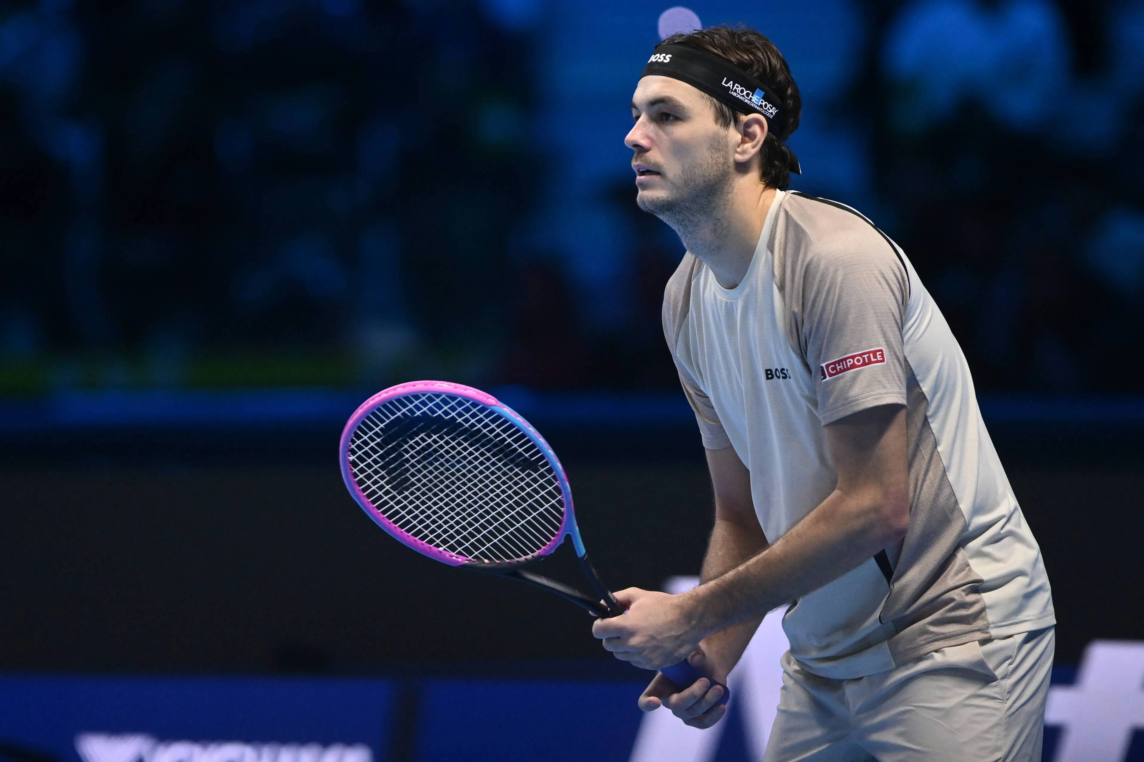 Taylor Fritz fully concentrating on the prize in the 2025 ATP Finals