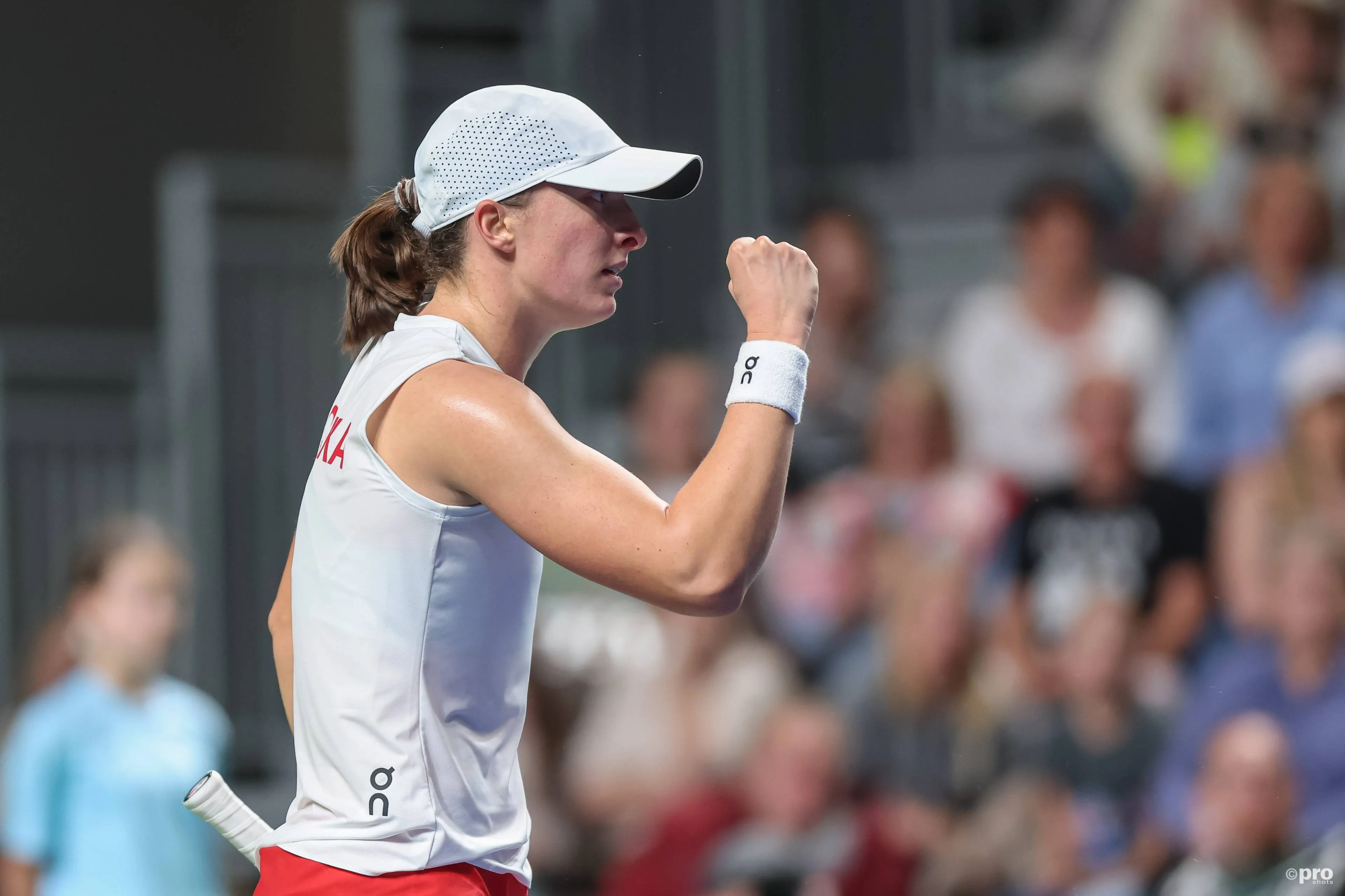 Iga Swiatek at the 2025 Billie Jean King Cup