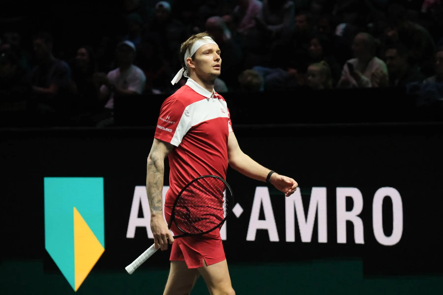 Alexander Bublik in Rotterdam.