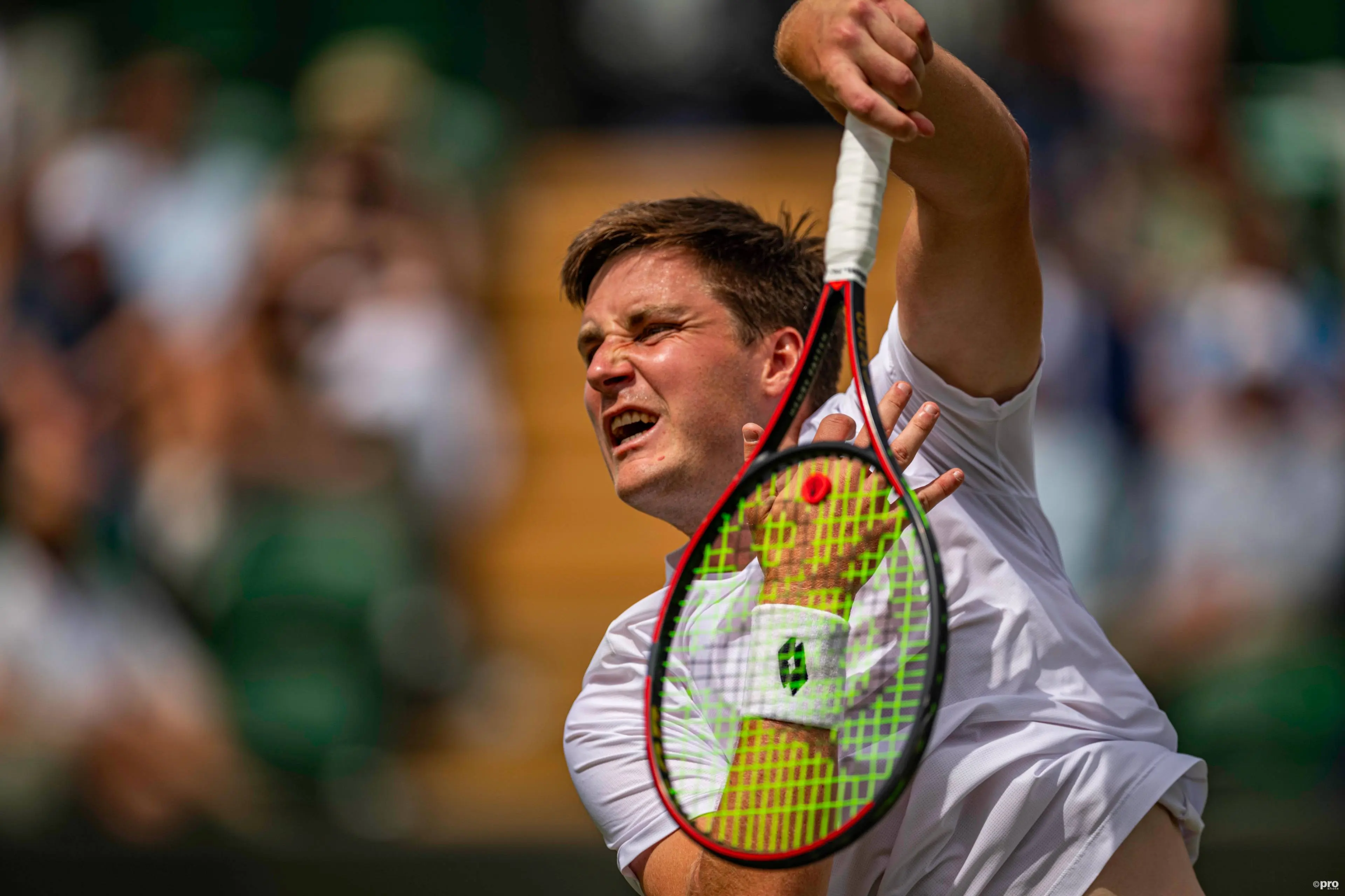 Henry Patten serving