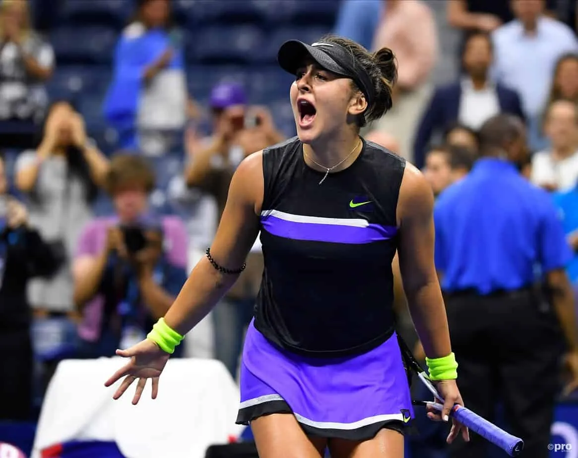 Bianca Andreescu speaks about playing on a Canadian team