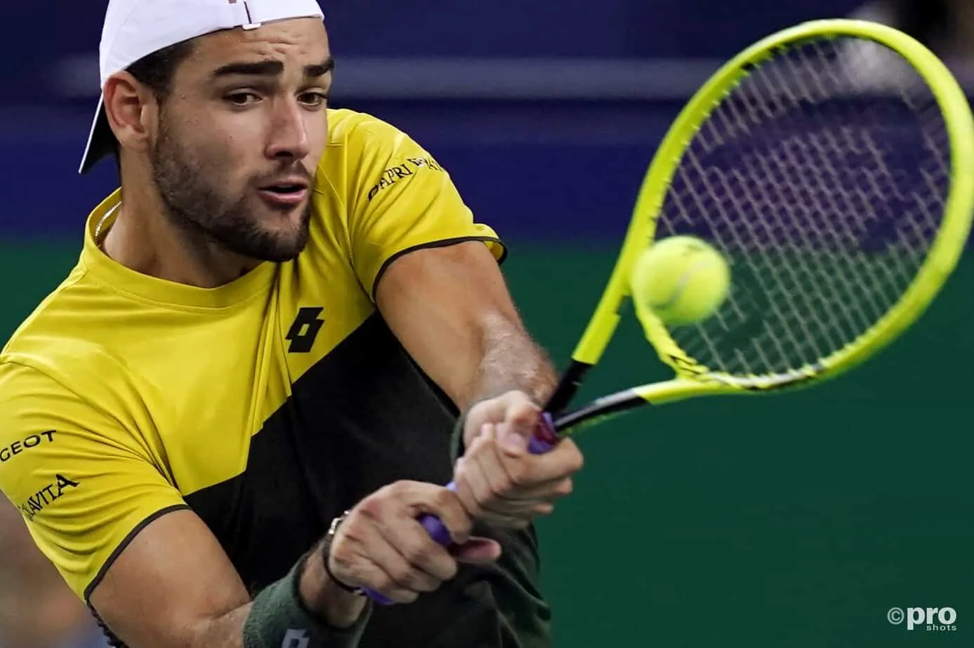 Matteo Berrettini abandona el Open de Australia y Stefanos Tsitsipas deberá medirse a Zizou Bergs
