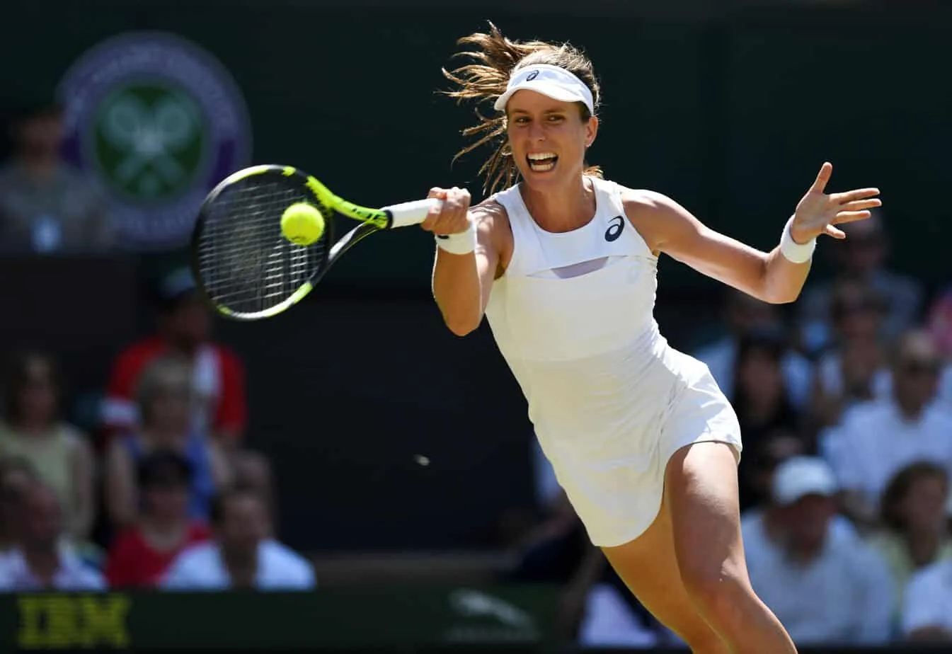 "Motherhood is frankly quite boring" admits Konta, but no plans to complete Wozniacki like retirement U-turn