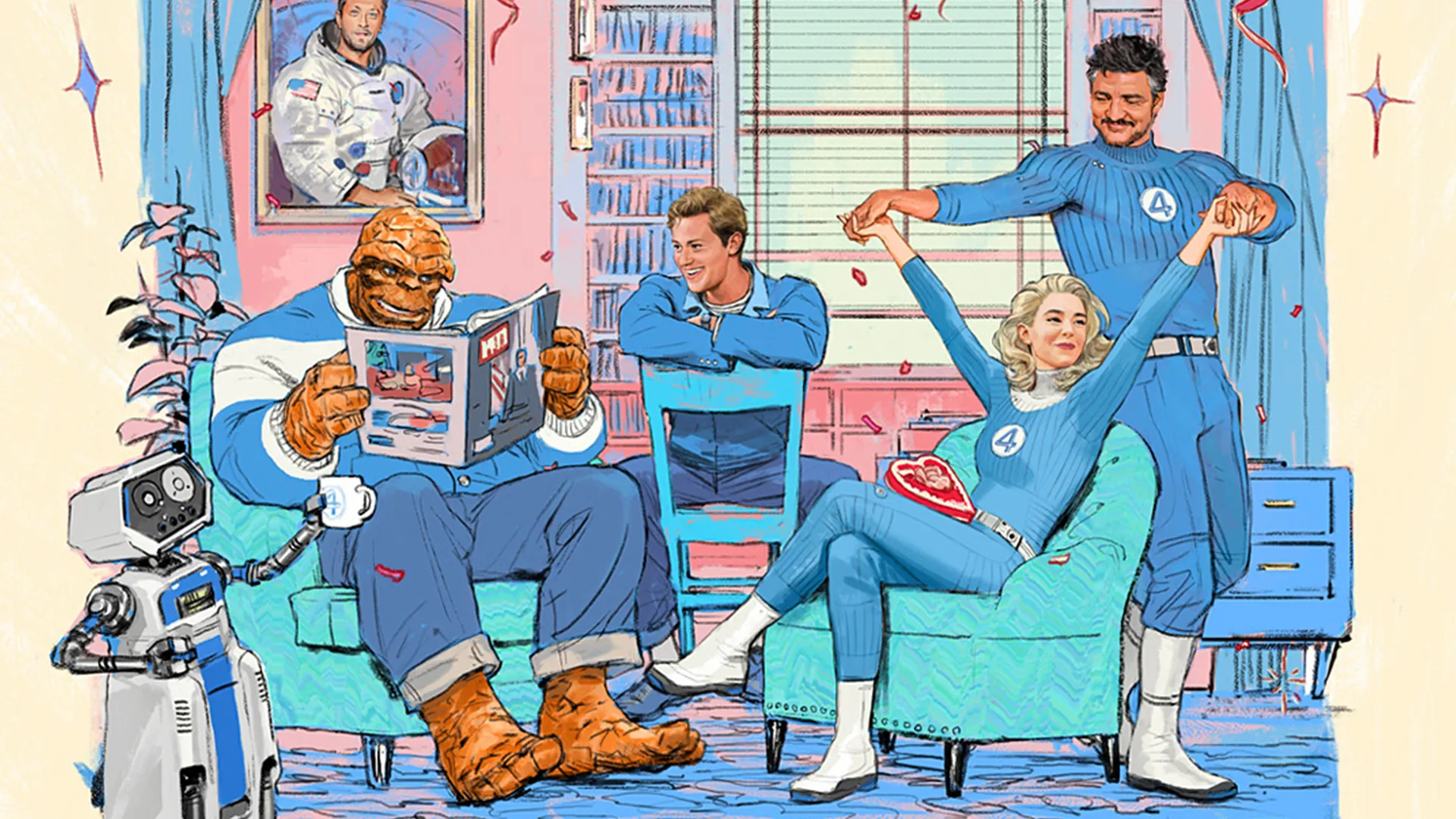Marvel onthult cast, releasedatum en eerste poster van 'The Fantastic Four'