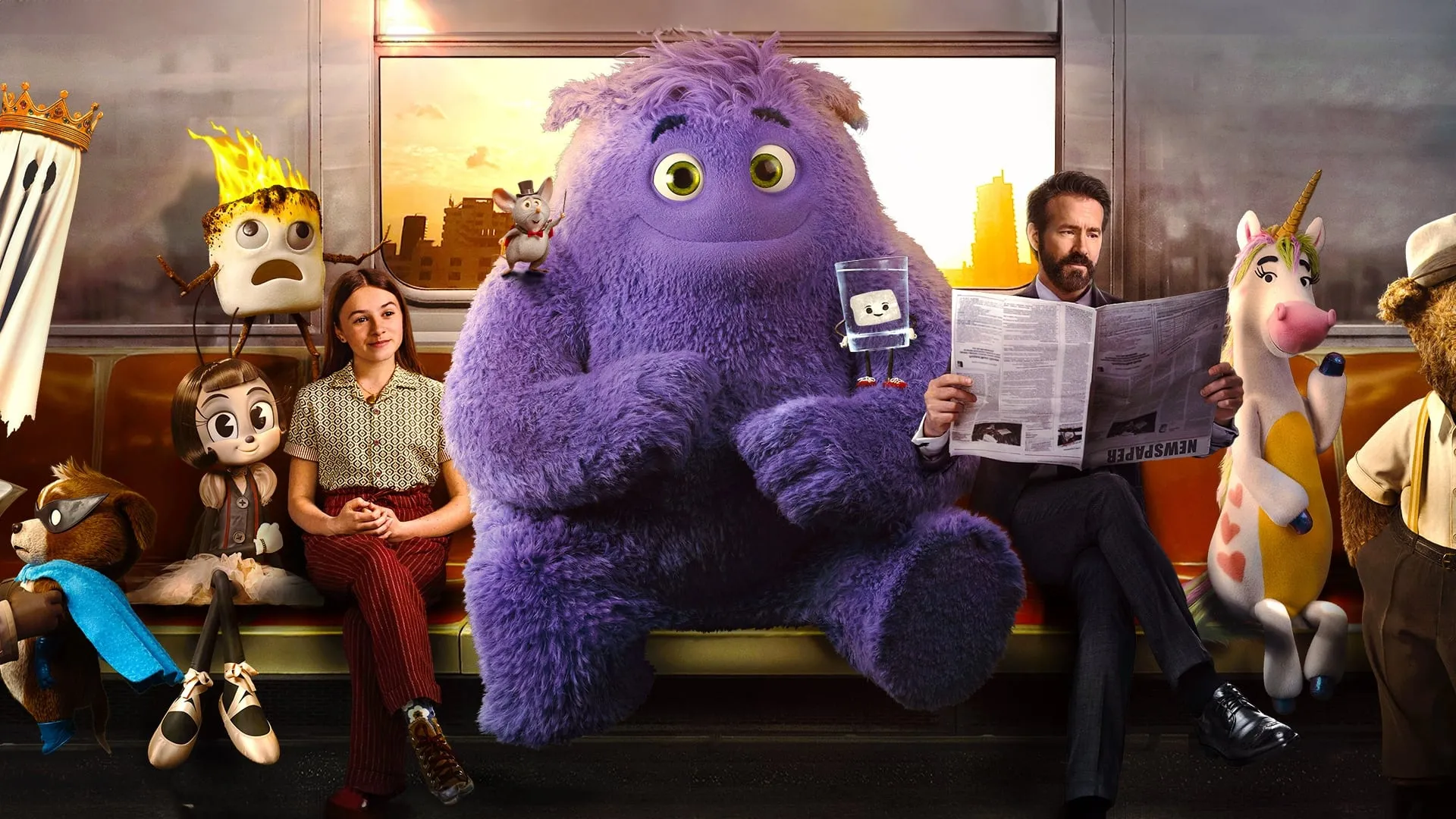 Nieuwe animatiefilm 'IF' met Steve Carell en Ryan Reynolds vanaf vandaag te streamen