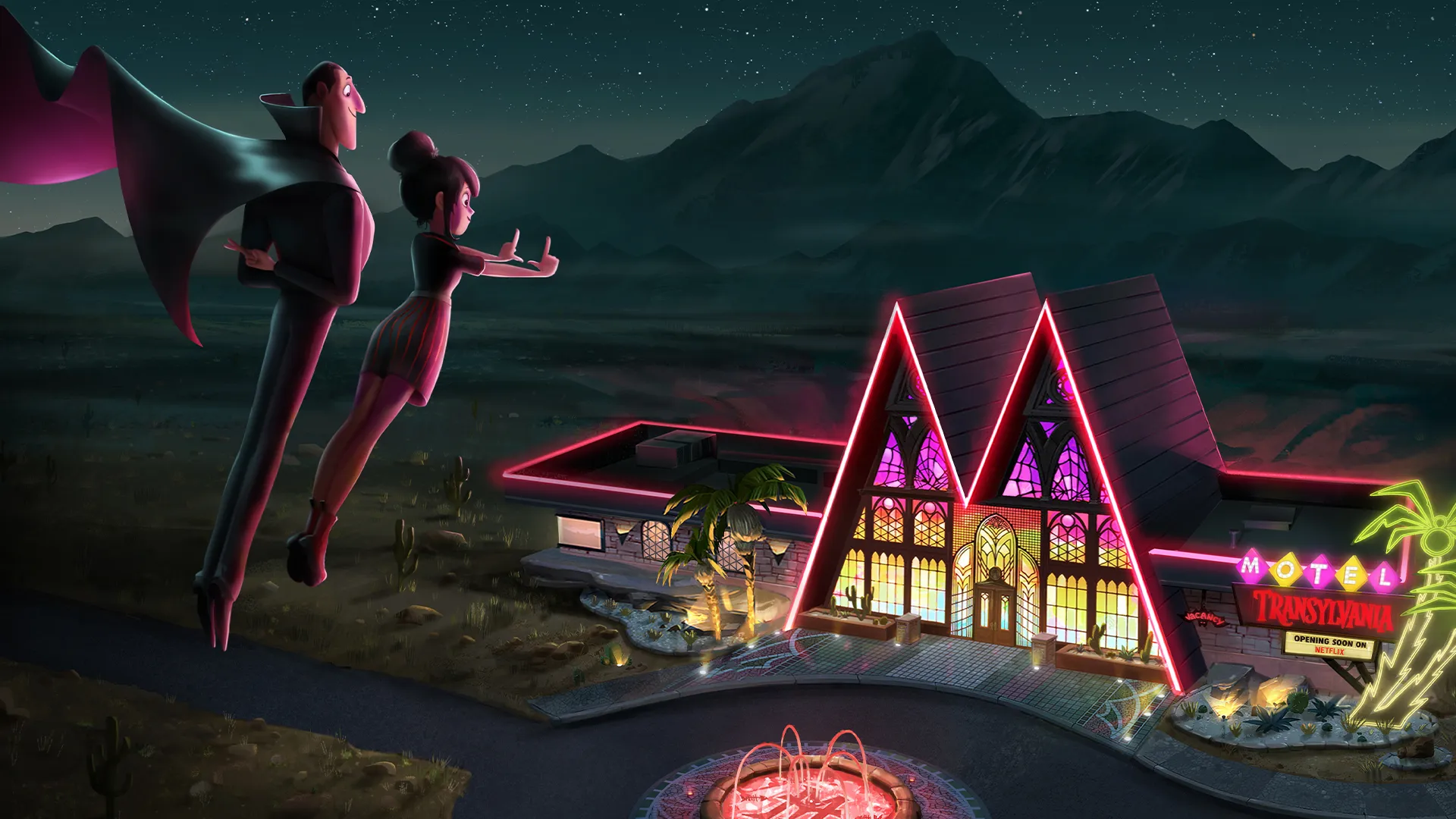 Dracula en zijn dochter starten een motel in de nieuwe Netflix spin-off van 'Hotel Transylvania'