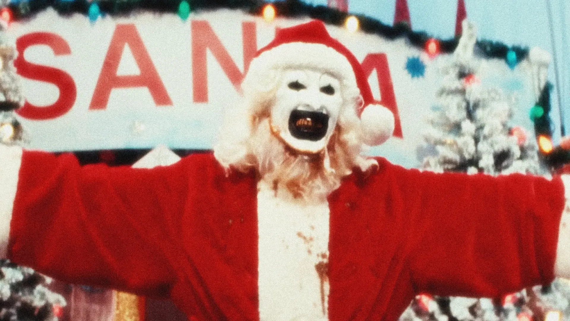 Art the Clown zorgt voor een onvergetelijke kerst in de officiële trailer van 'Terrifier 3'