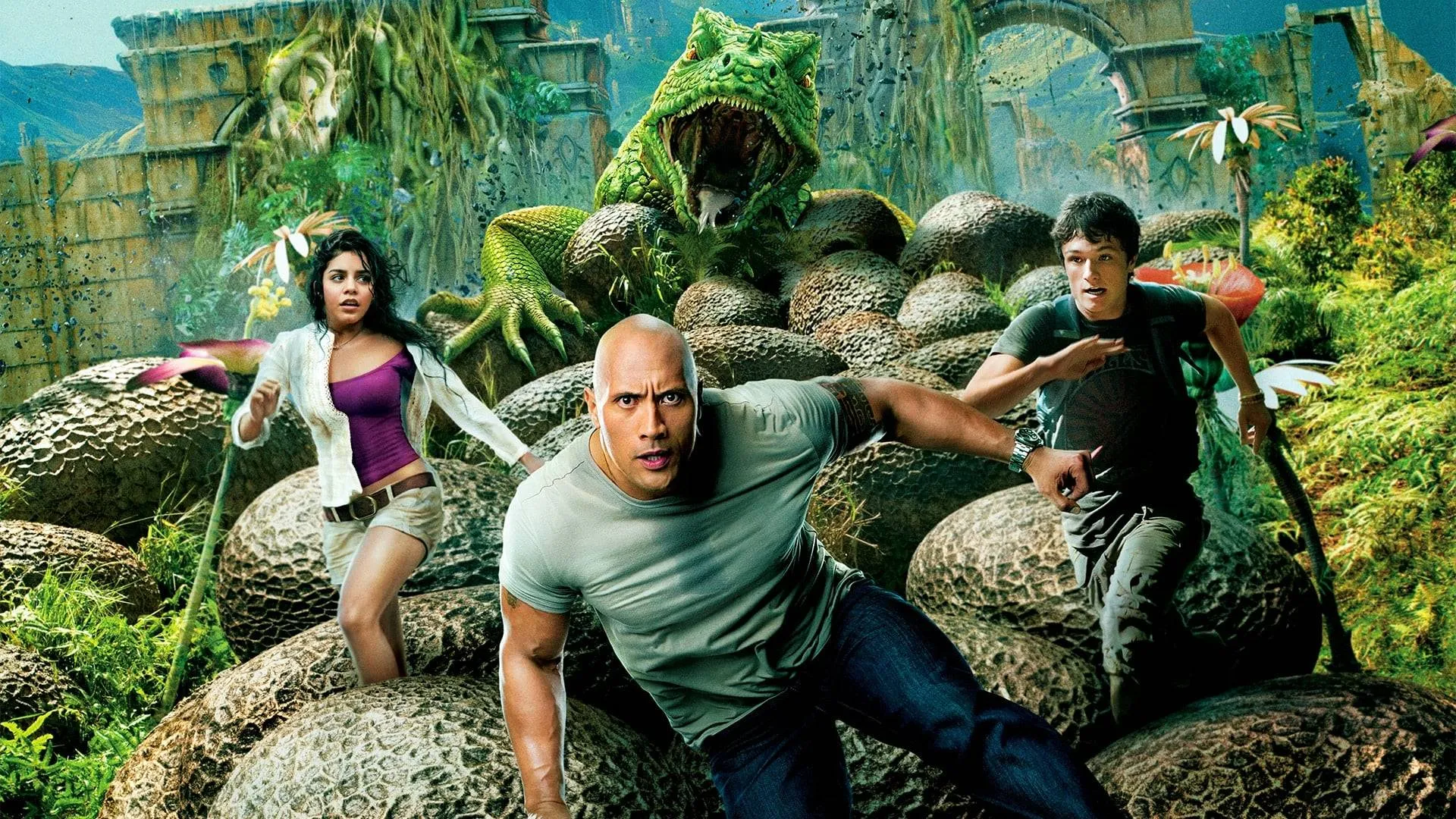 Avonturenfilm met Dwayne Johnson en Josh Hutcherson vanaf vandaag te zien op Netflix