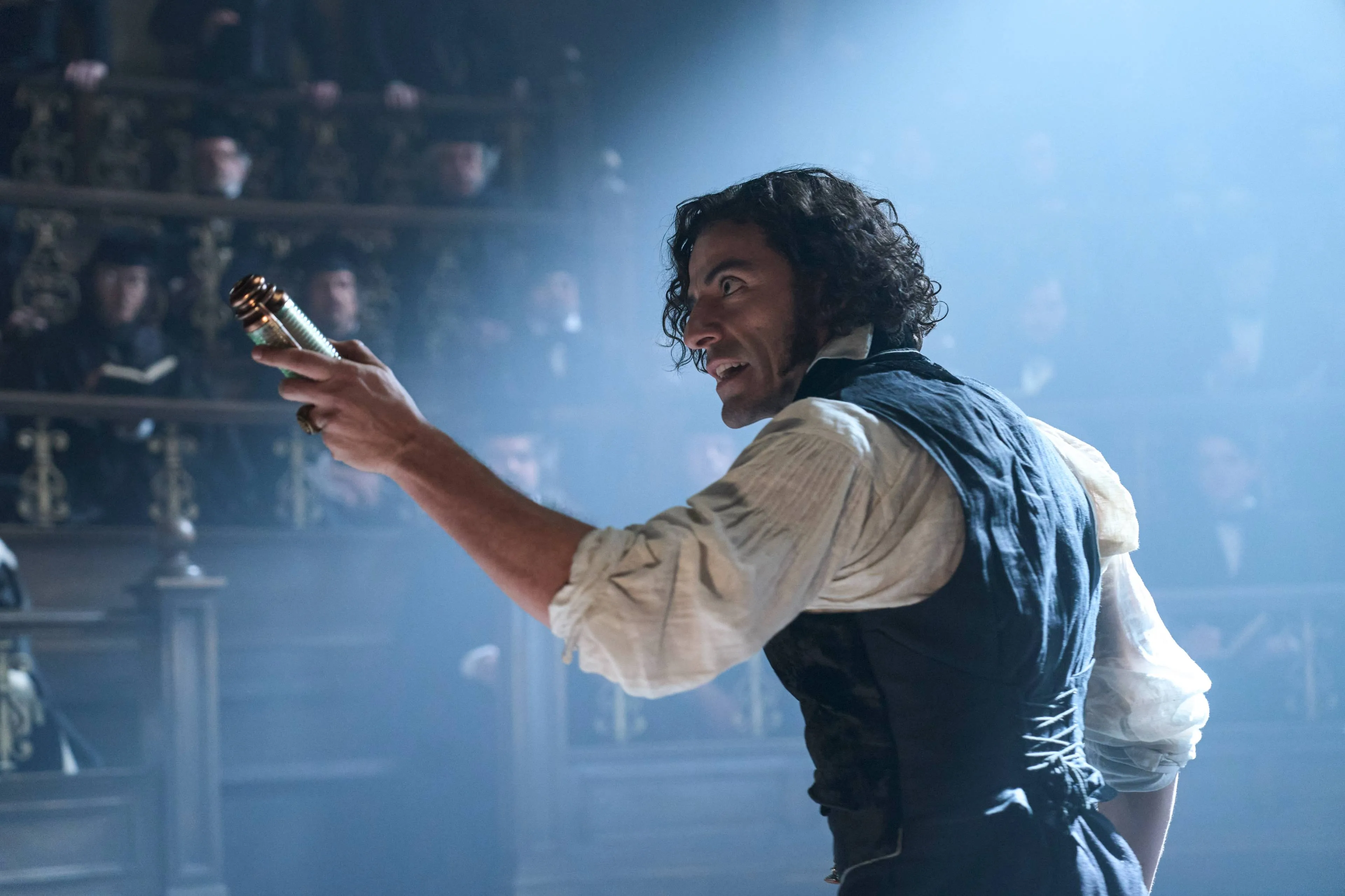 Oscar Isaac te zien in eerste blik op Guillermo del Toro's nieuwe Netflix-film: 'Frankenstein'