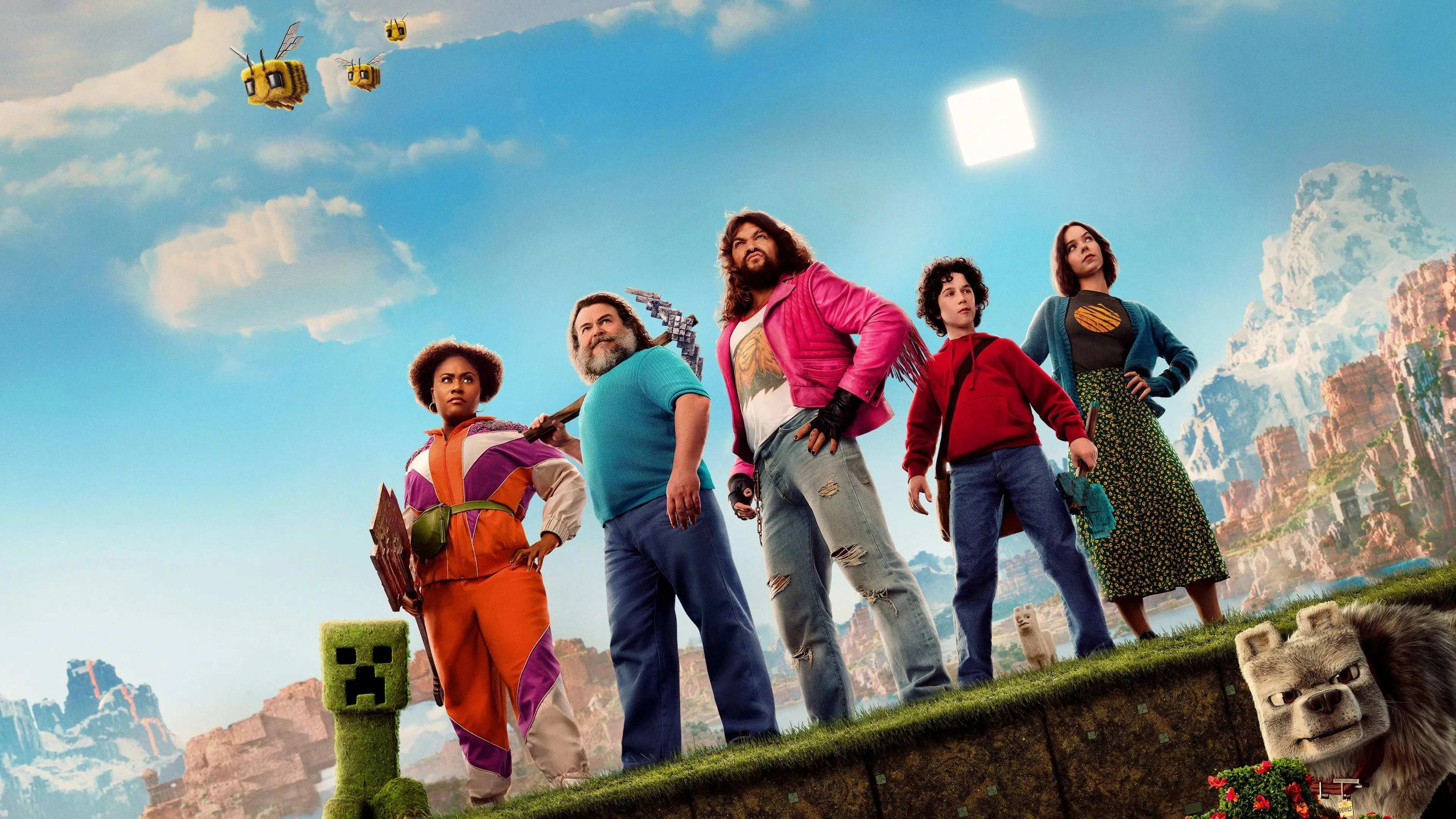Vroege versie van 'A Minecraft Movie' zonder visuele effecten lekt uit
