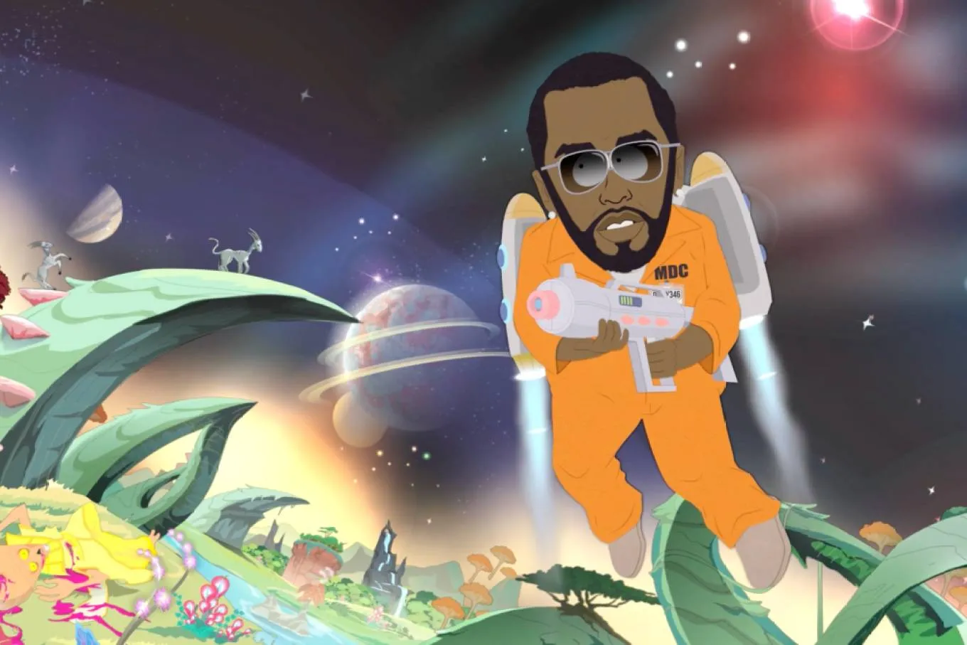 South Park keert terug met een nieuw seizoen: P. Diddy in de ruimte en oorlog met Canada