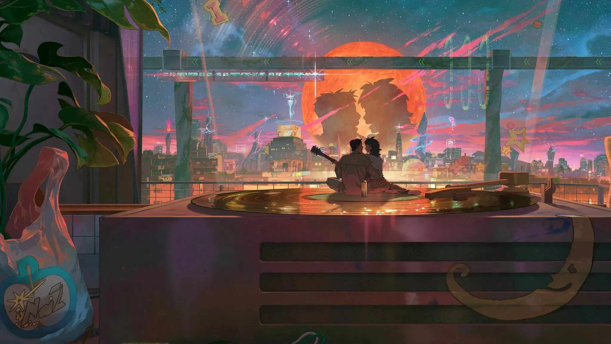 Visueel verbluffende animatiefilm 'Lost in Starlight' vanaf vandaag te zien op Netflix