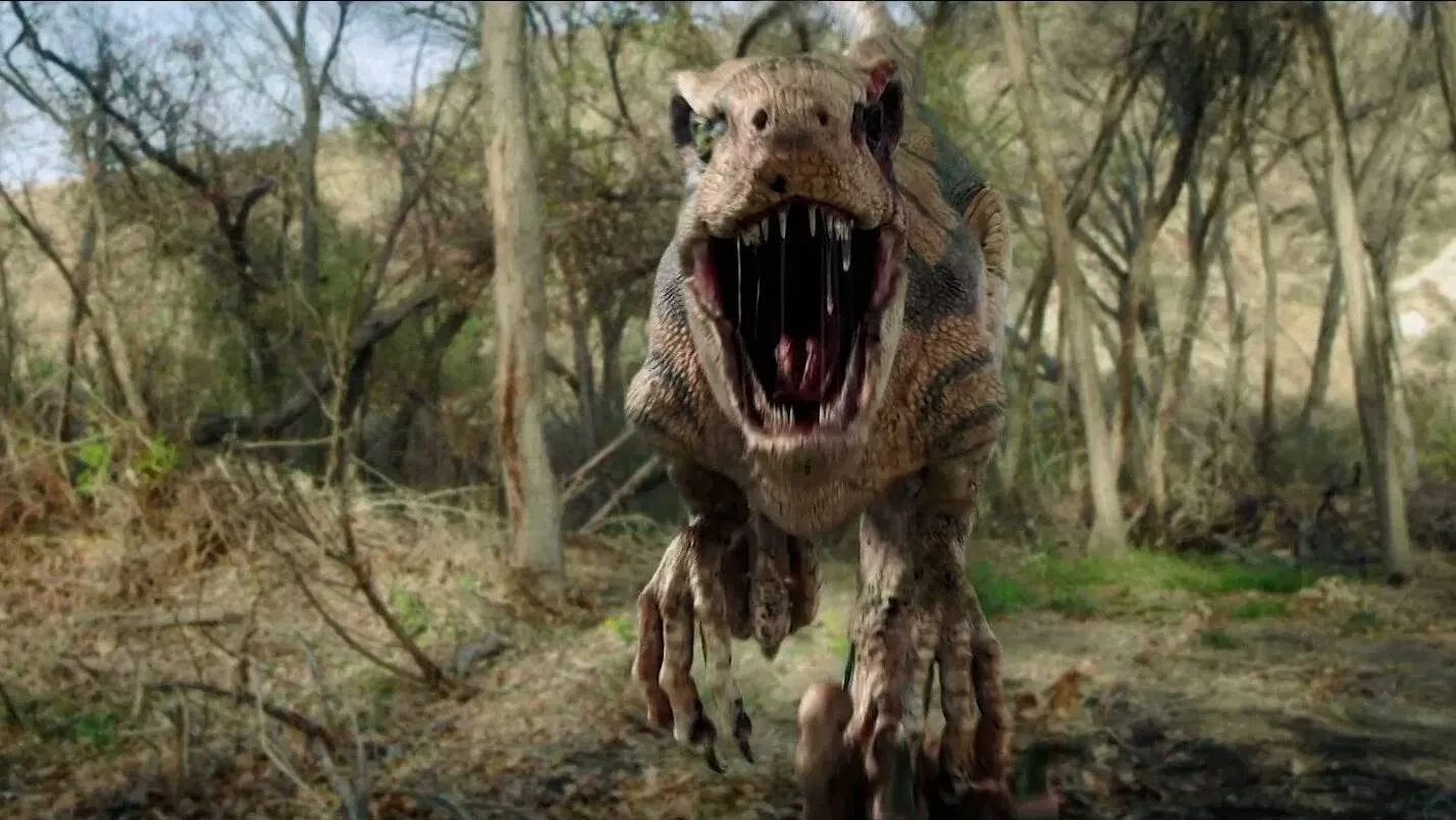 Verschrikkelijk slechte 'Jurassic World'-kloon neemt Prime Video momenteel volledig over