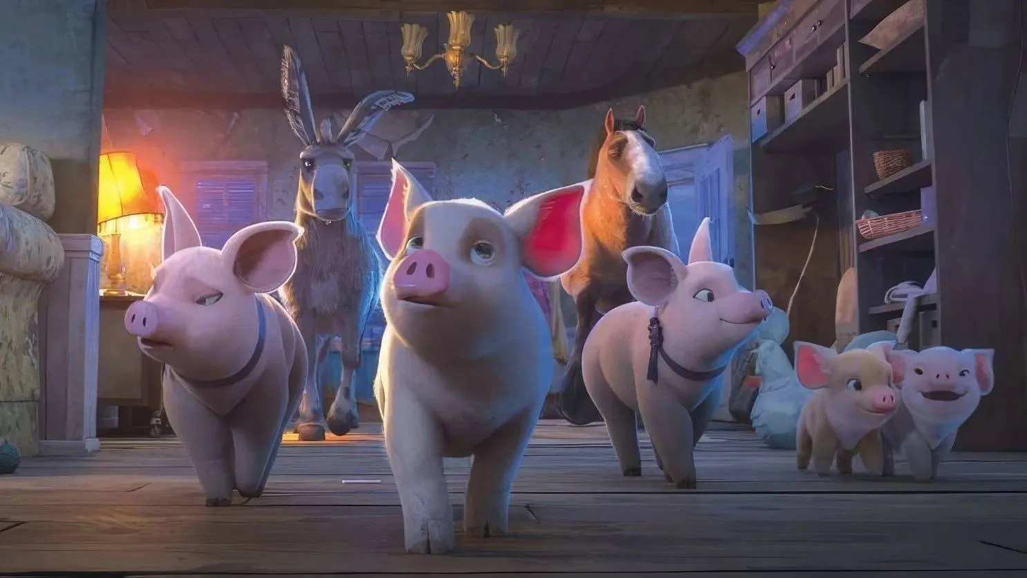 Iconisch boek van George Orwell komt tot leven in officiële trailer van 'Animal Farm'