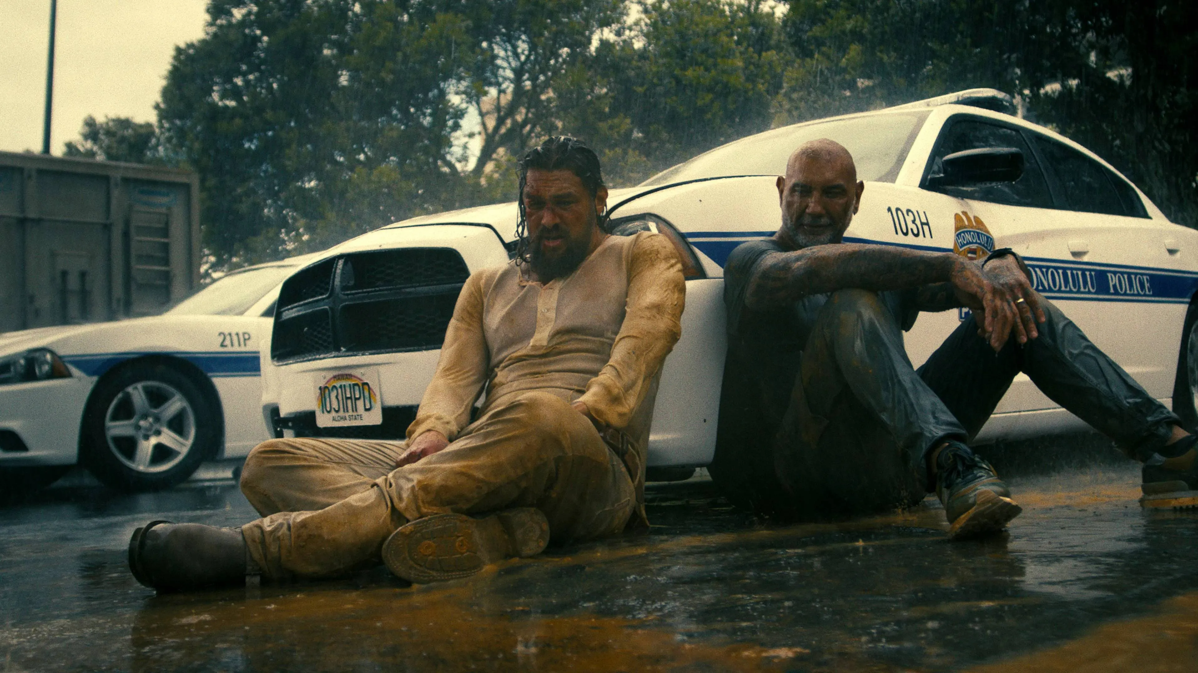 Prime Video deelt officiële trailer van actiefilm met Jason Momoa en Dave Bautista