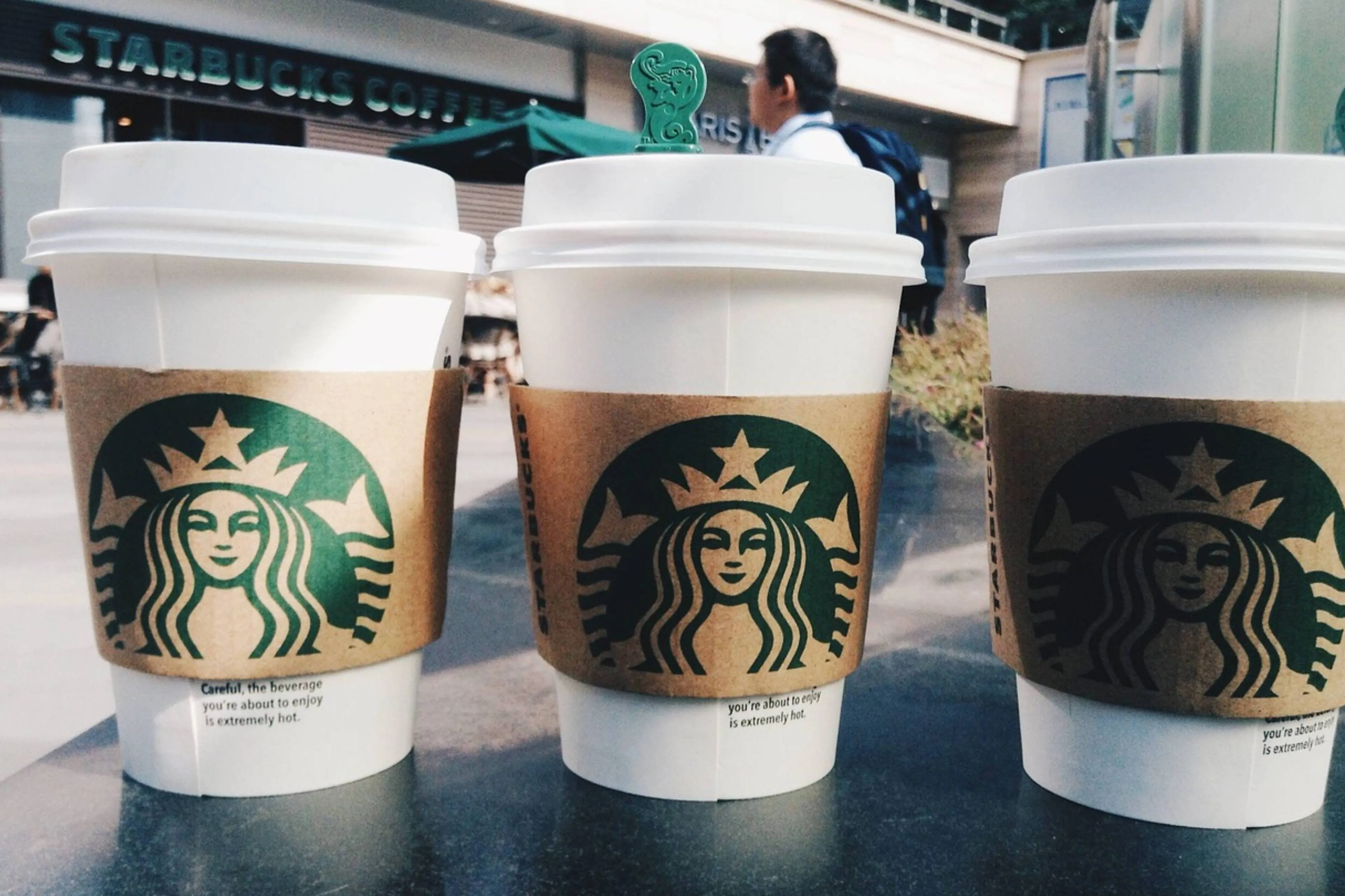 starbucks bekers hot