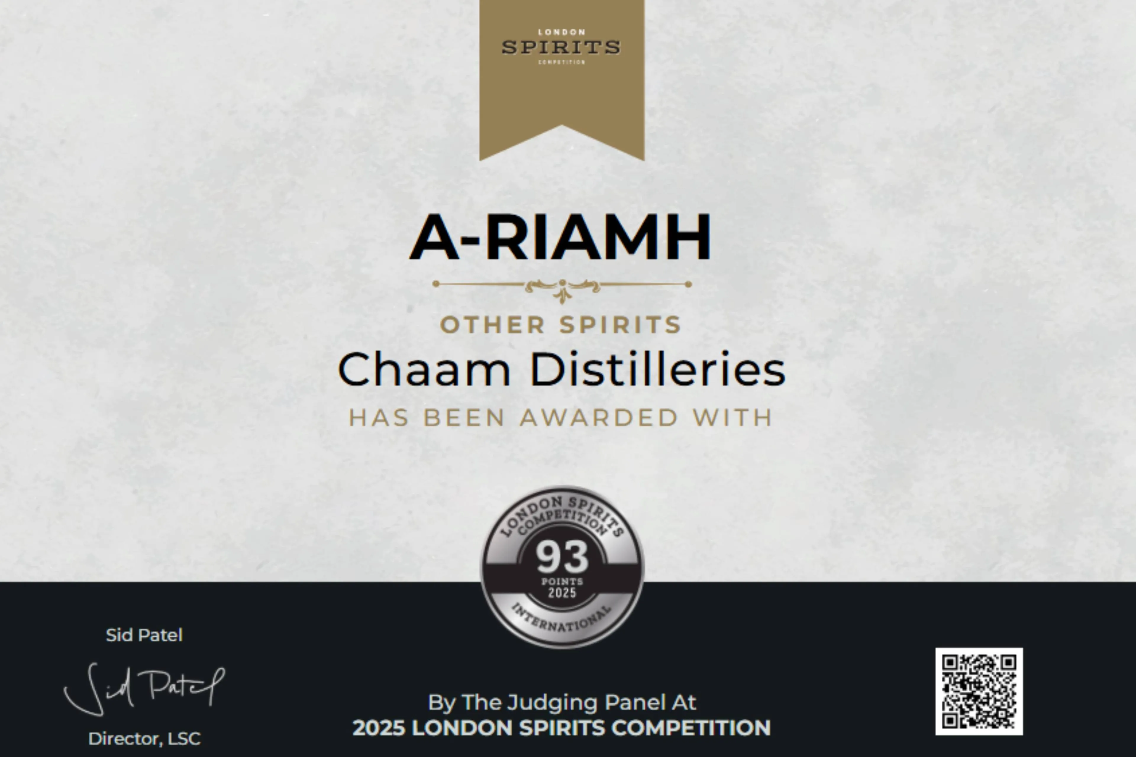 Nederlandse distilleerderij gooit hoge ogen en wint prijs met speciale A-Riamh Spirit
